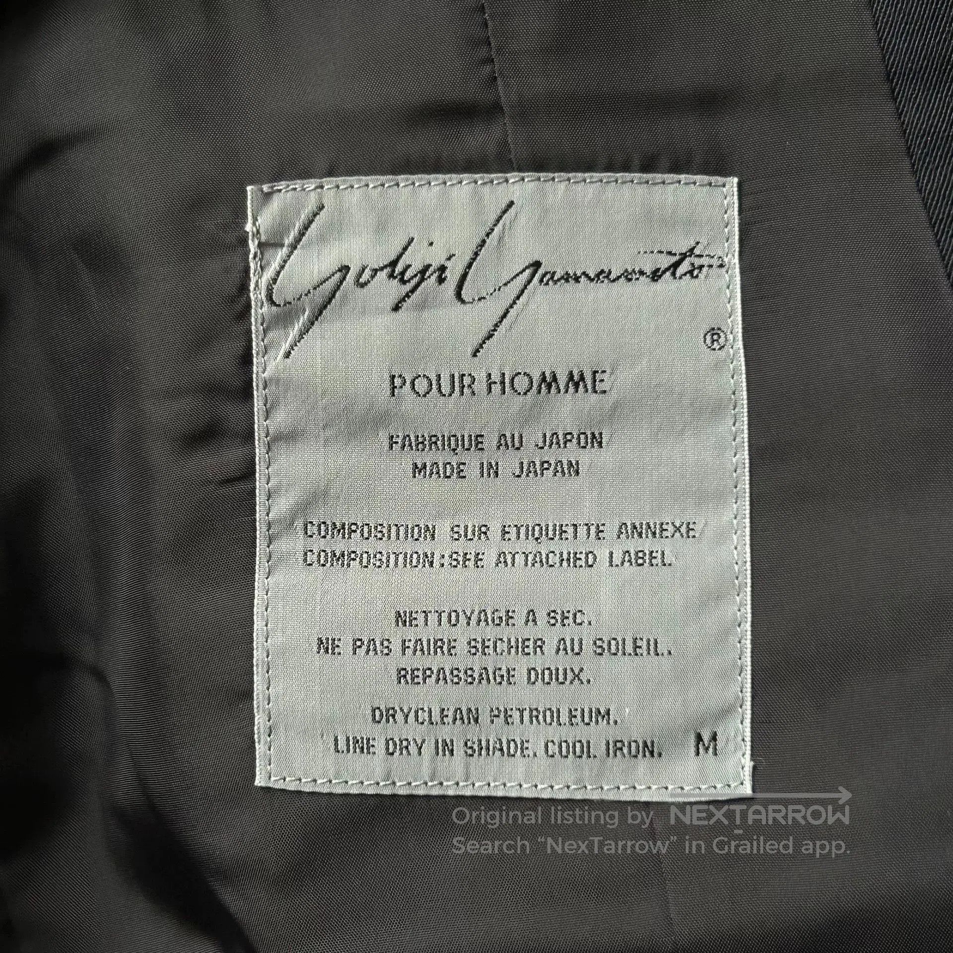 Yohji Yamamoto Yohji Yamamoto 1991 Spring Summer Collection Blazer. Size US M / EU 48-50 / 2 - 7 Thumbnail