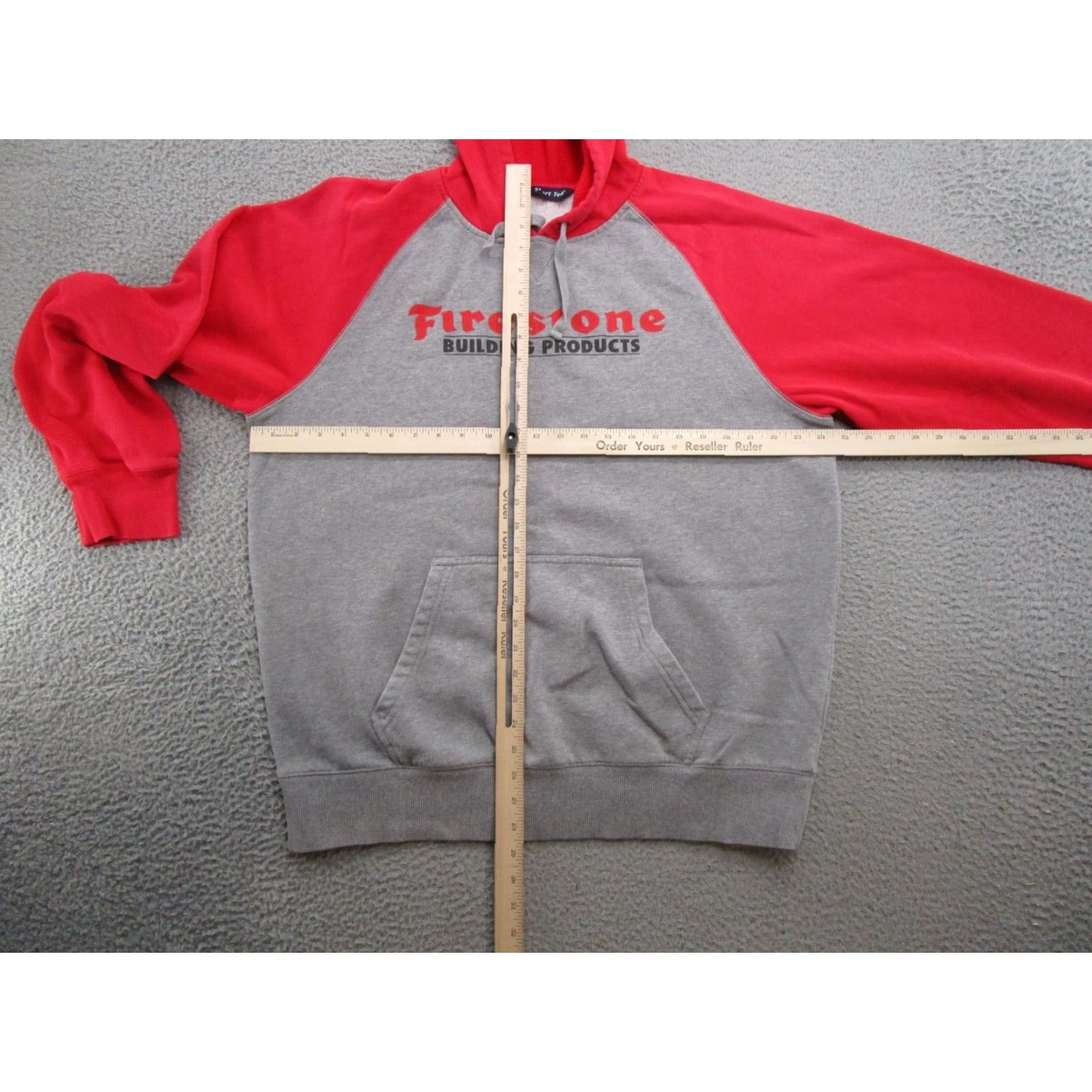 Vintage Firestone Pullover Hoodie Hoodie Mens XL Gray Firestone Sports All Seasons Hooded Size US XL / EU 56 / 4 - 5 Thumbnail