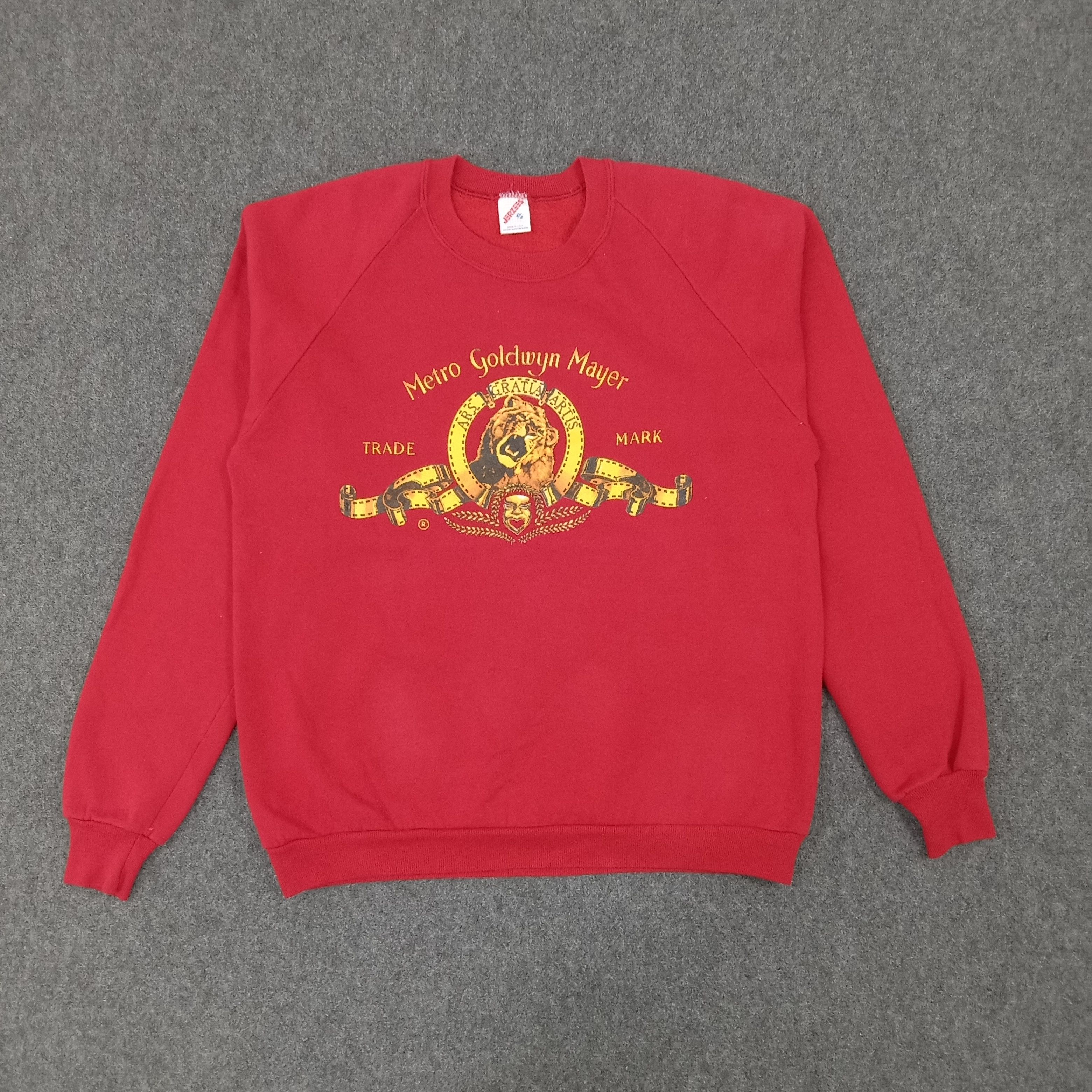 Vintage Metro Goldwyn Mayer USA Media Company Sweatshirt Size US M / EU 48-50 / 2 - 1 Thumbnail