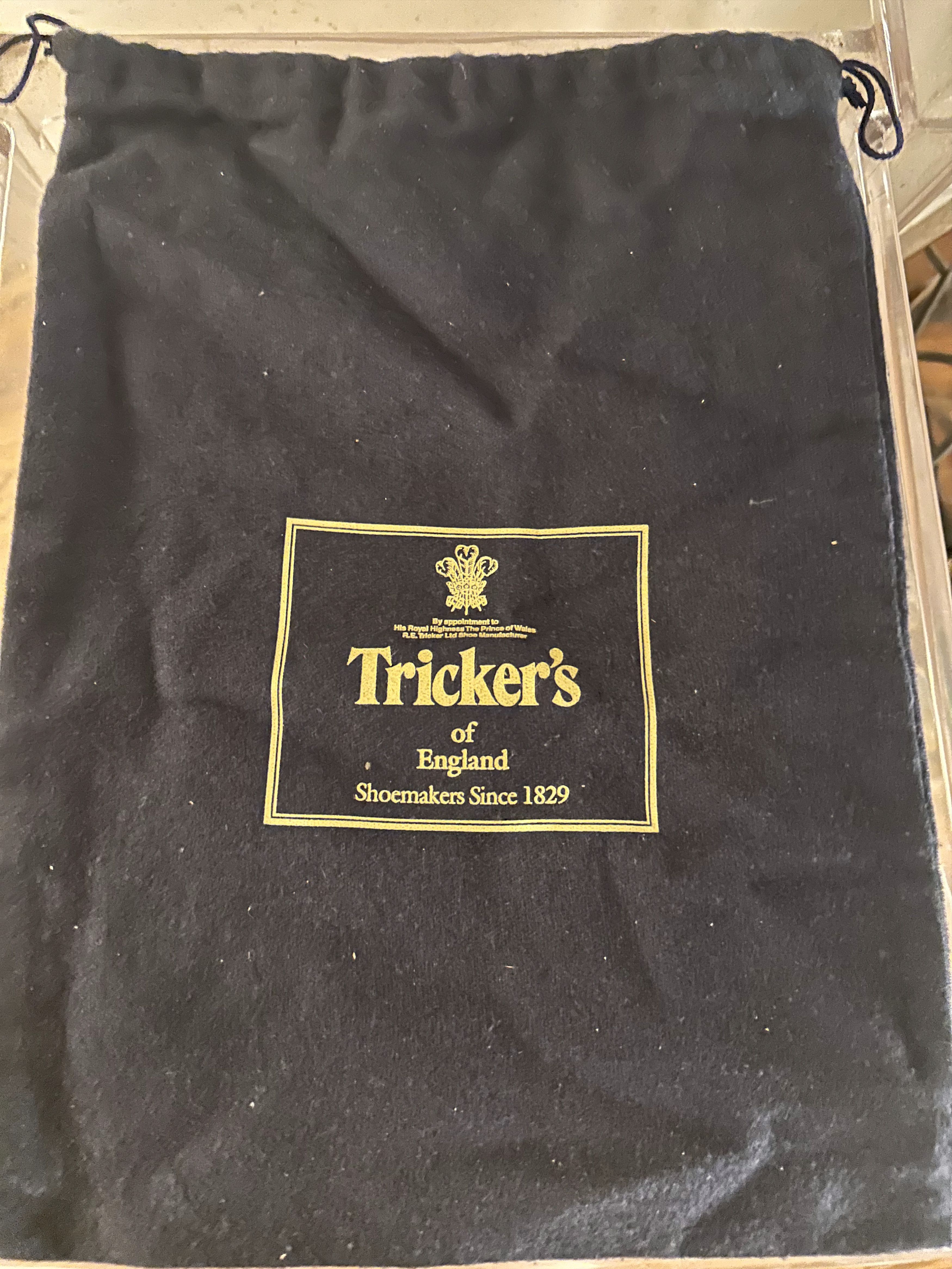 Tricker's Tricker's Bourton Beige Suede Brogue – Vibram – UK 9.5 Size US 10.5 / EU 43-44 - 7 Thumbnail