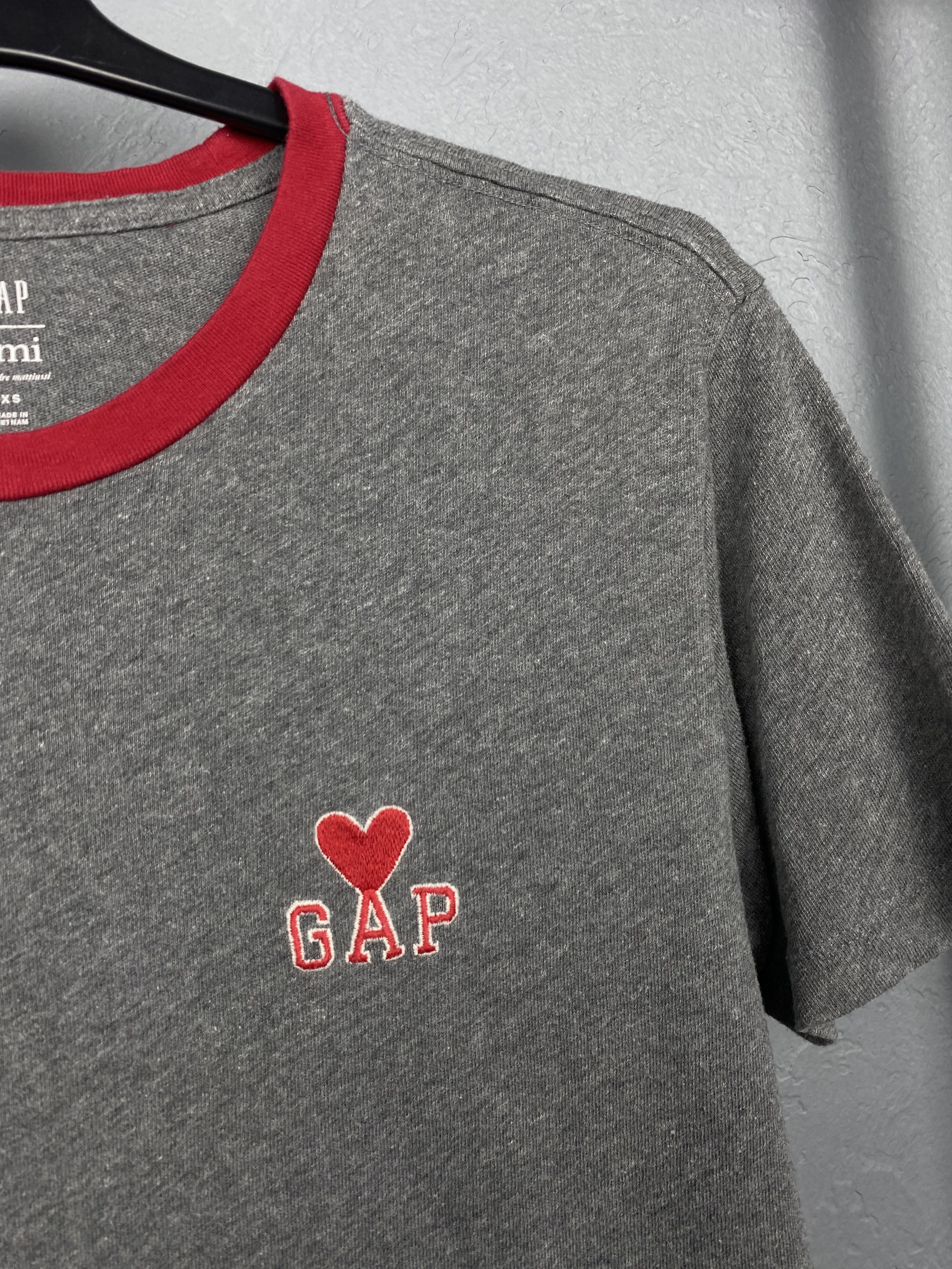 AMI Gap x AMI Alexandre Mattiussi Mens T-Shirt Tee Y2K Size US XS / EU 42 / 0 - 3 Thumbnail
