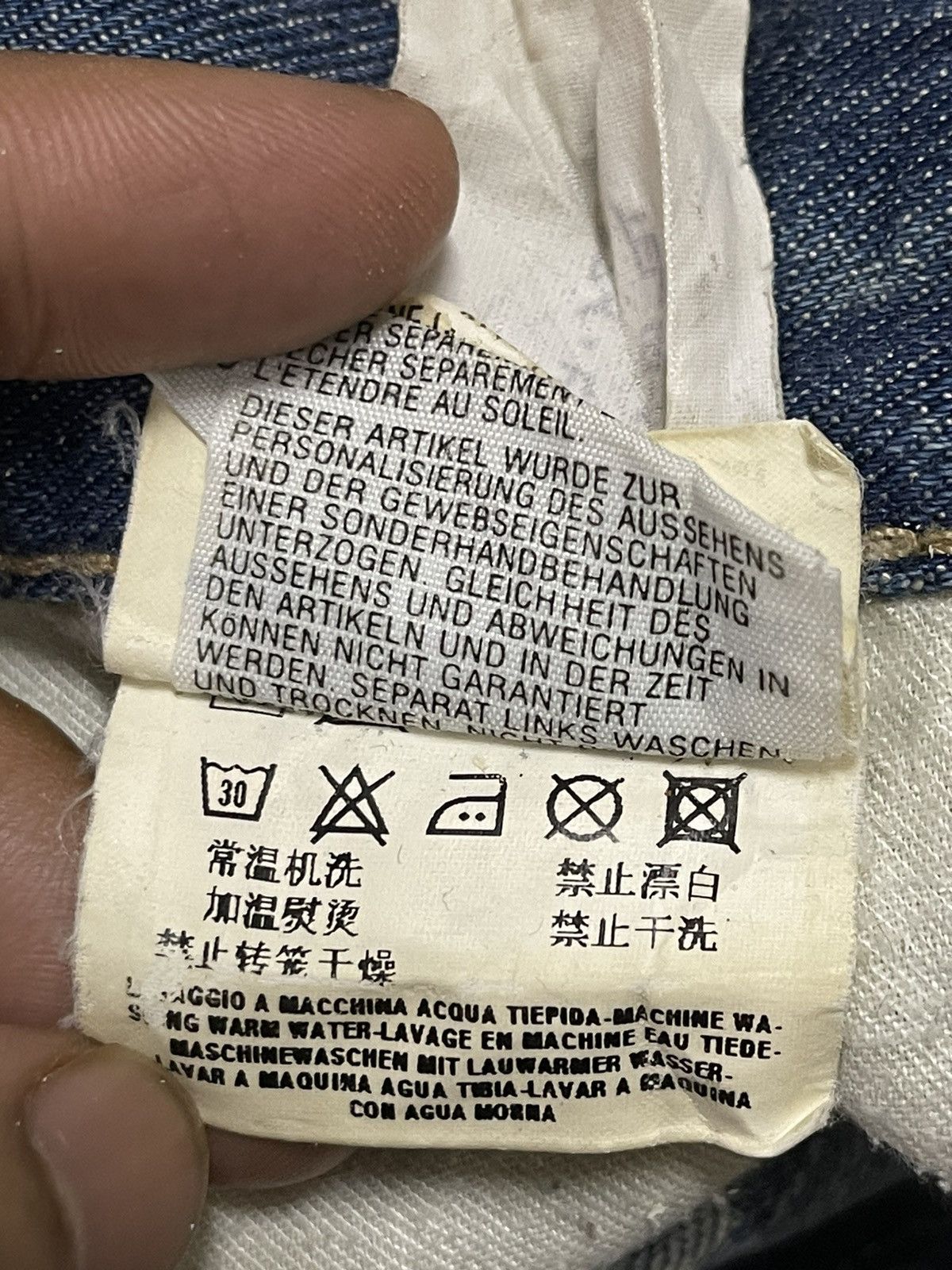 Replay Vintage Replay Mud Wash Classic Style Loose Jeans Size US 36 / EU 52 - 12 Thumbnail