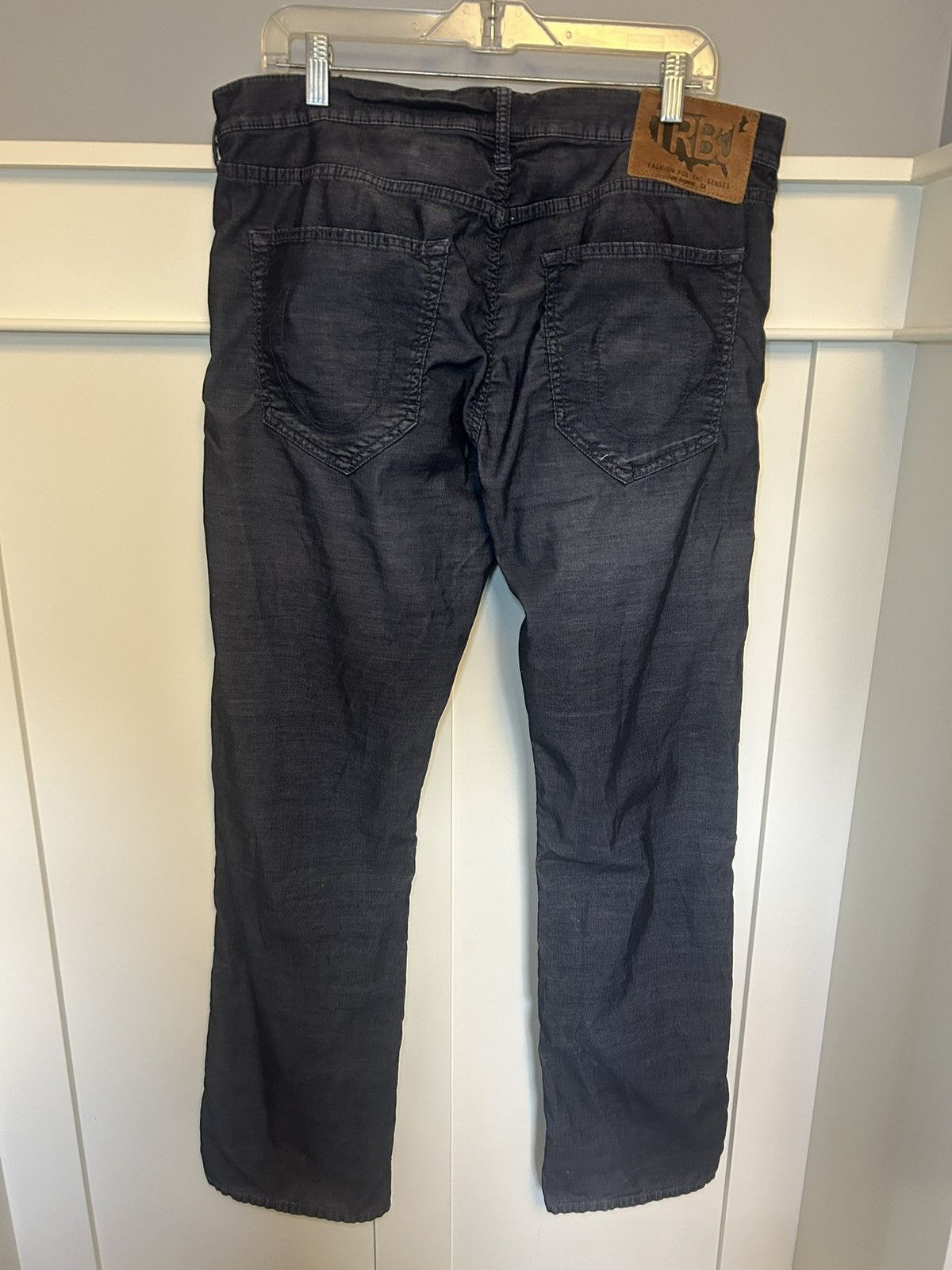 True Religion Vintage True Religion micro corduroy straight pants Size US 34 / EU 50 - 1 Thumbnail