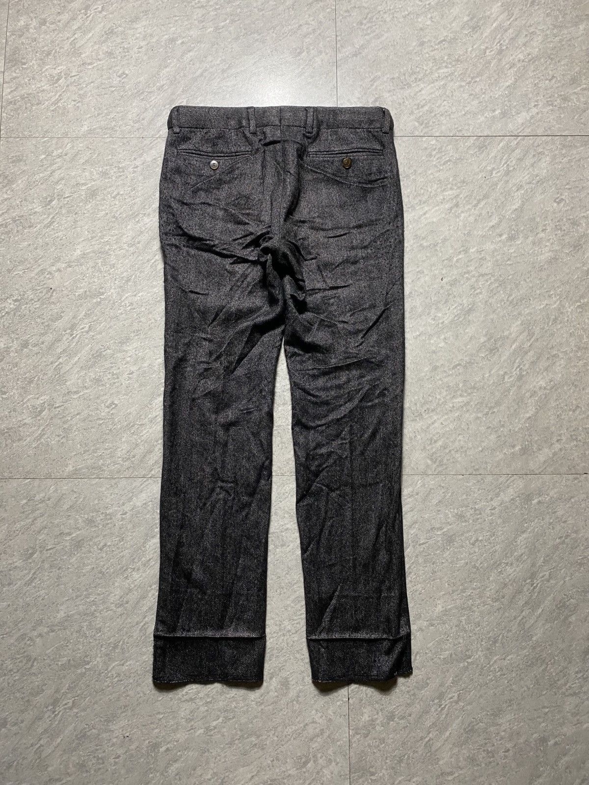 Gucci GUCCI TOMFORD STRIPED WOOL PANTS Size 30" / US 8 / IT 44 - 12 Thumbnail