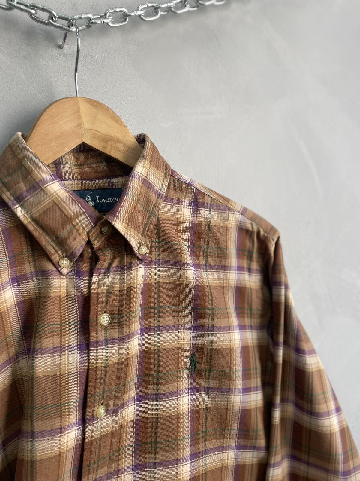 Polo Ralph Lauren Vintage flannel Polo Ralph Lauren shirt button up Size US M / EU 48-50 / 2 - 5 Thumbnail
