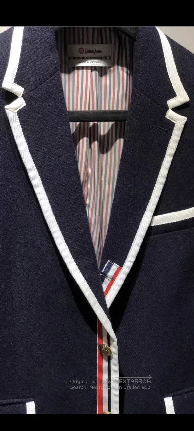 Thom Browne Thom Browne Blue Jacket Size US M / EU 48-50 / 2 - 2 Thumbnail