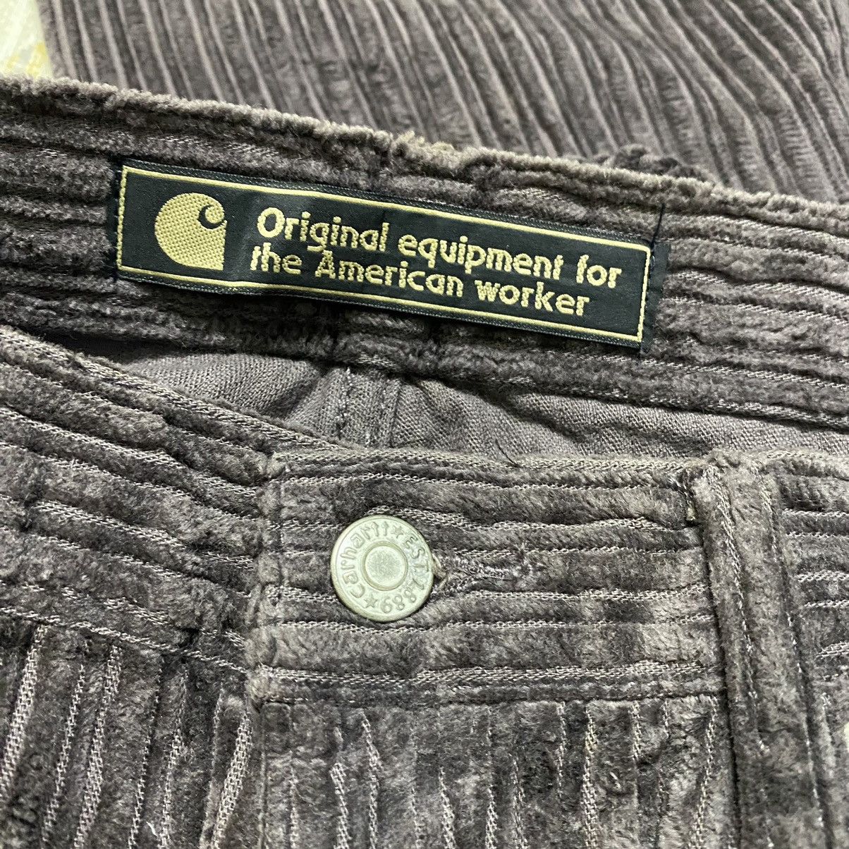 Carhartt Vintage Carhartt Corduroy Baggy Pants Size US 32 / EU 48 - 20 Thumbnail