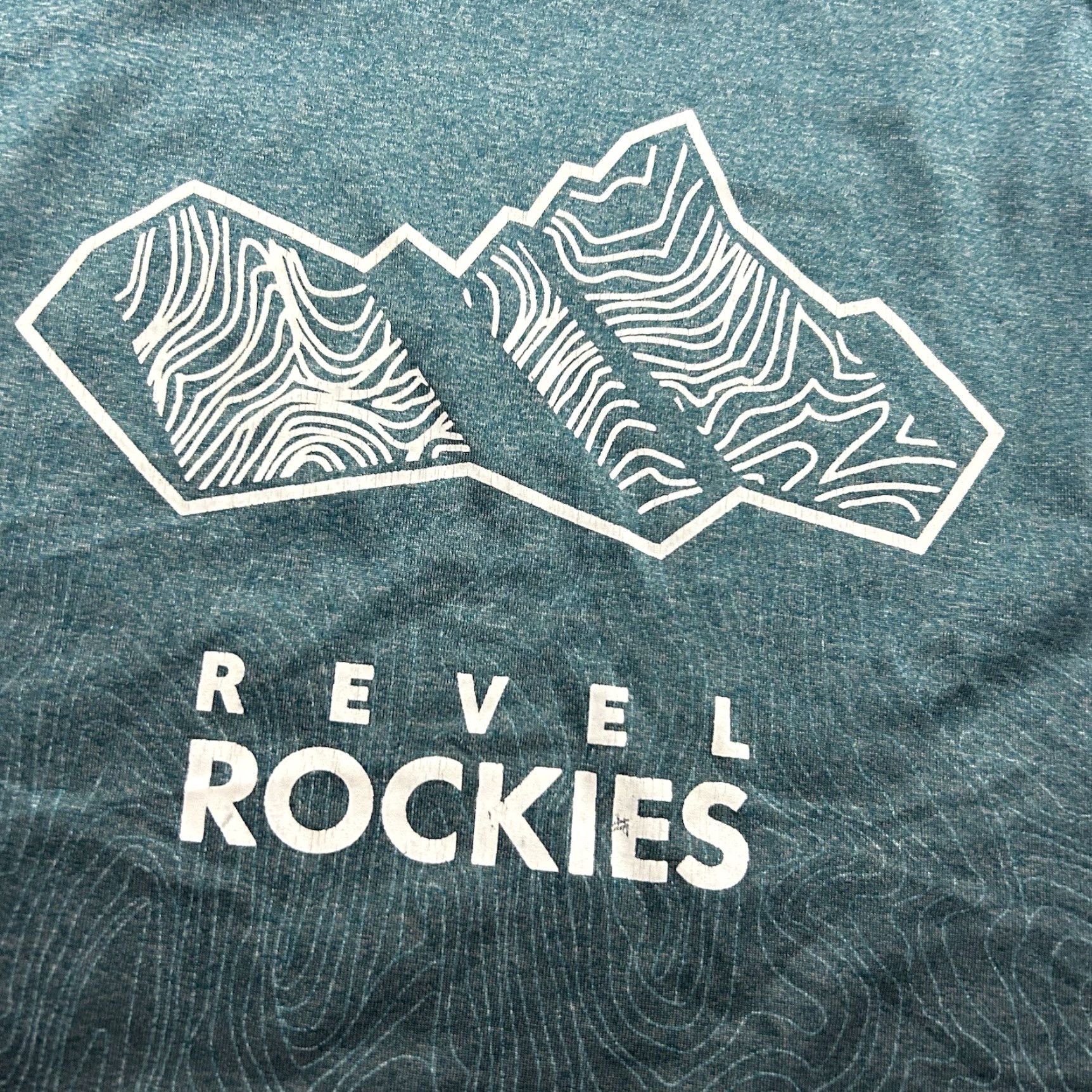 Vintage Revel Rockies 2016 Running Singlet Shirt Women's Medium Green Size M / US 6-8 / IT 42-44 - 2 Thumbnail