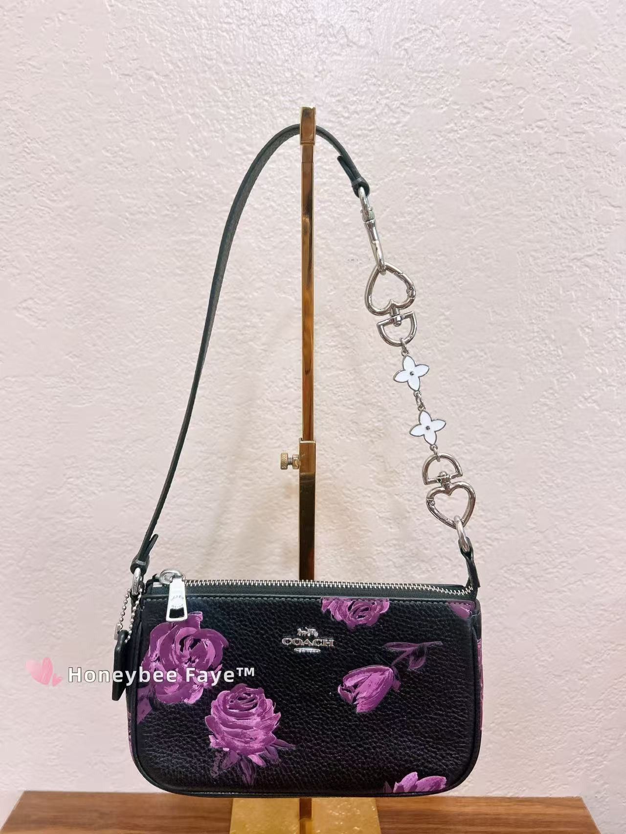 Nwt Coach CCF60 Nolita 19 With Floral Print