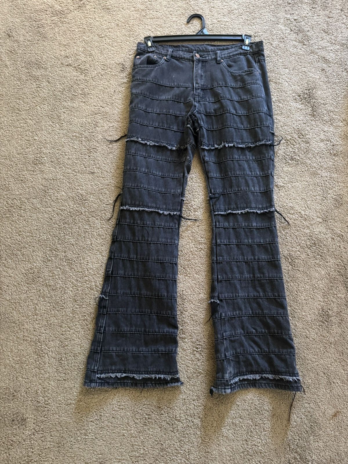 Hysteric Glamour Hysteric Glamour Men's Black Jeans Size US 29 - 1 Thumbnail