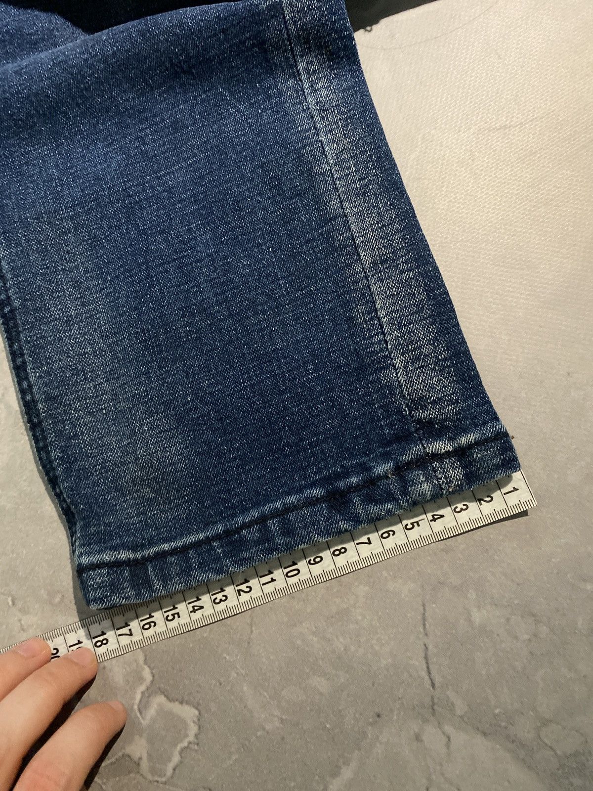 Japanese Brand Destroyed 90s Grunge Slim Fit Jeans Size US 30 / EU 46 - 12 Thumbnail