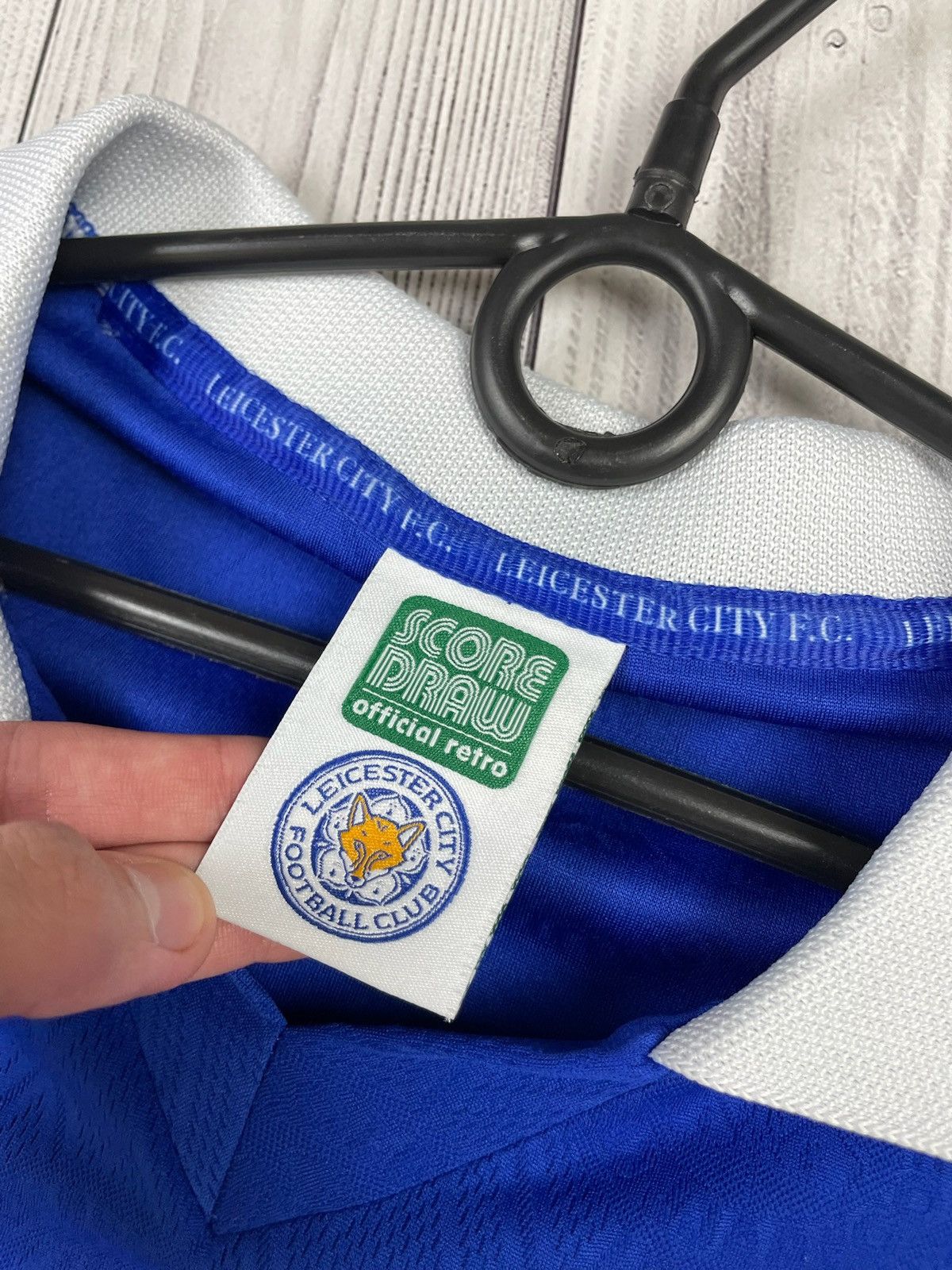 Vintage Vintage retro jersey Leicester City soccer size L Size US L / EU 52-54 / 3 - 4 Thumbnail