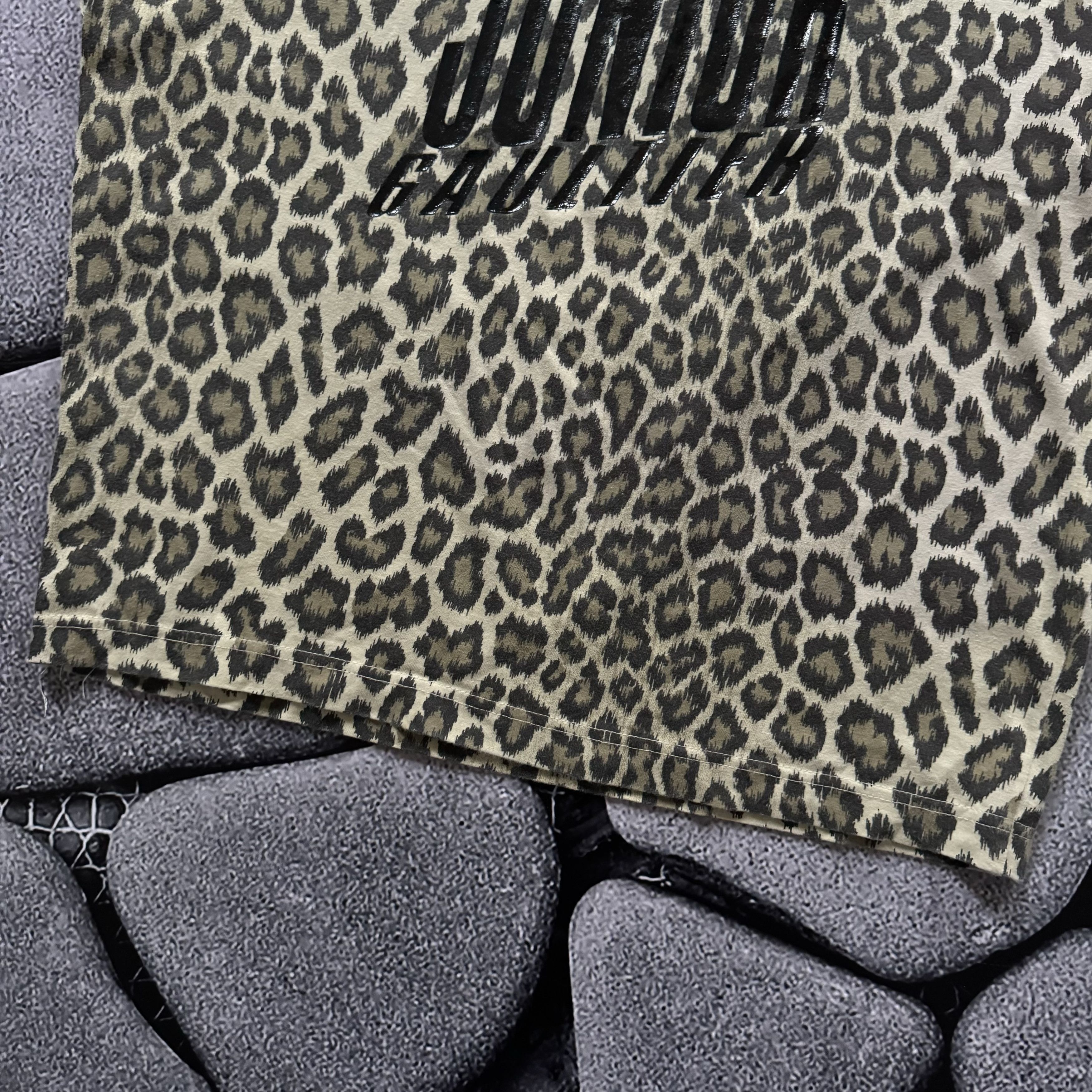 Vintage JEAN PAUL GAULTIER JUNIOR LEOPARD VINTAGE T SHIRT Size XL / US 12-14 / IT 48-50 - 4 Thumbnail