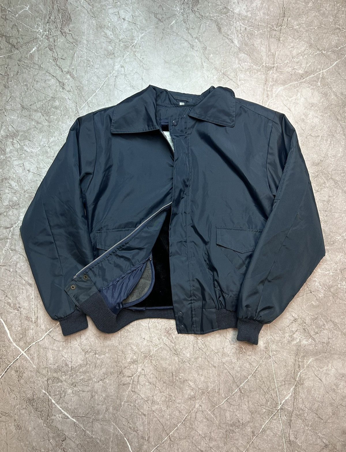 Alpha Industries × Vintage Vintage Nylon Bomber Jacket MA1 Y2K Size US M / EU 48-50 / 2 - 2 Thumbnail