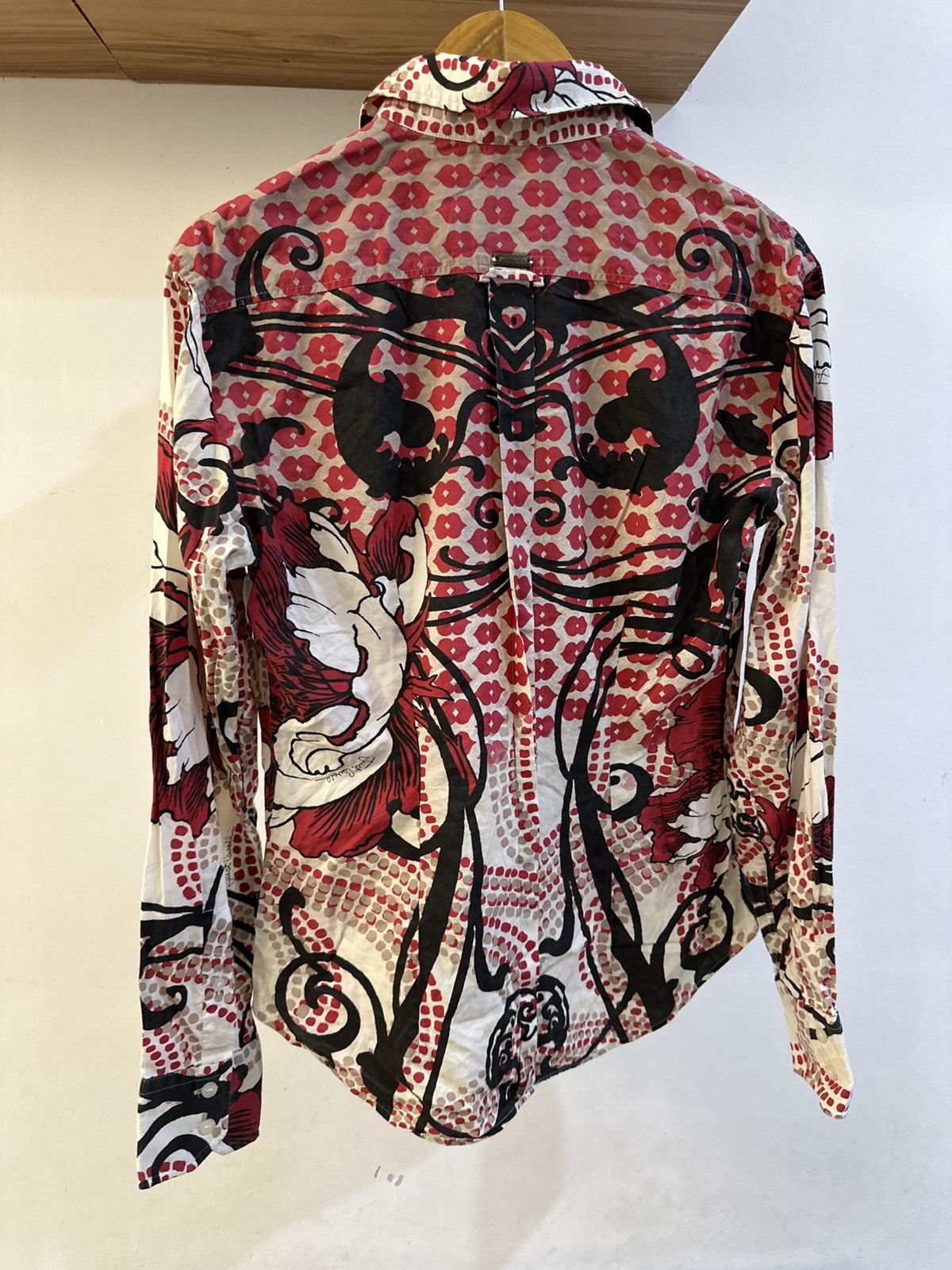 Just Cavalli Just Cavalli By Roberto Cavalli Printed Button Up Shirt Size US S / EU 44-46 / 1 - 15 Thumbnail