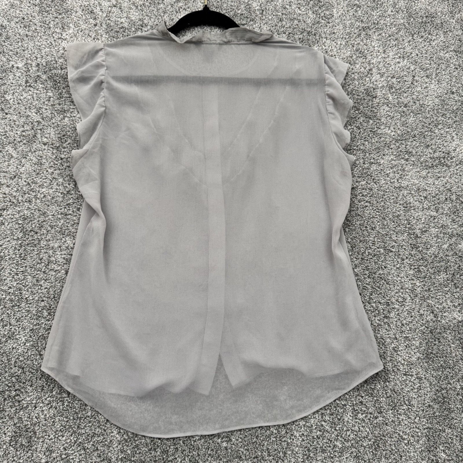 Banana Republic Banana Republic Blouse Womens PL Petite Ruffle Office Chic Size L / US 10 / IT 46 - 5 Thumbnail