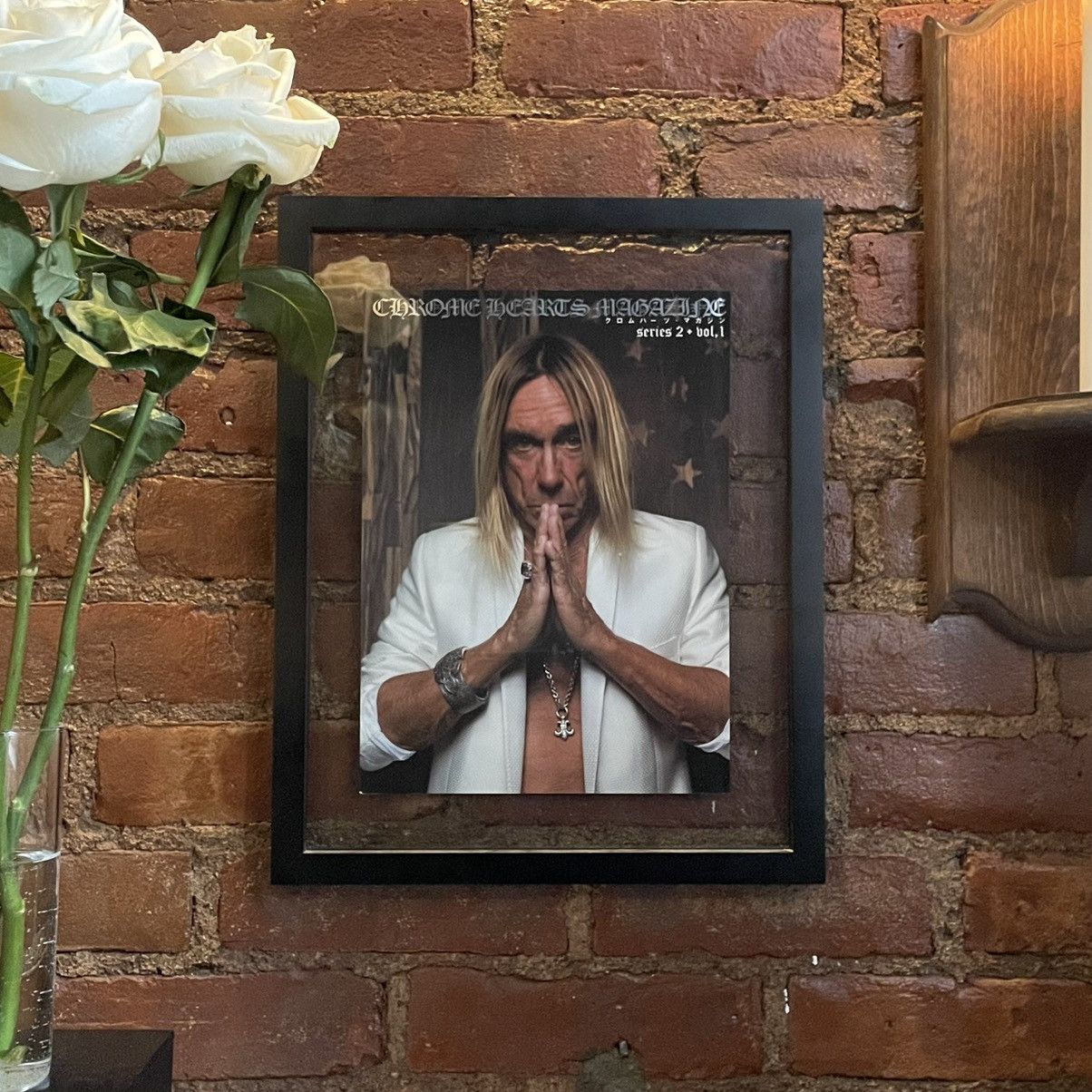 Chrome Hearts Iggy Pop Cover Poster