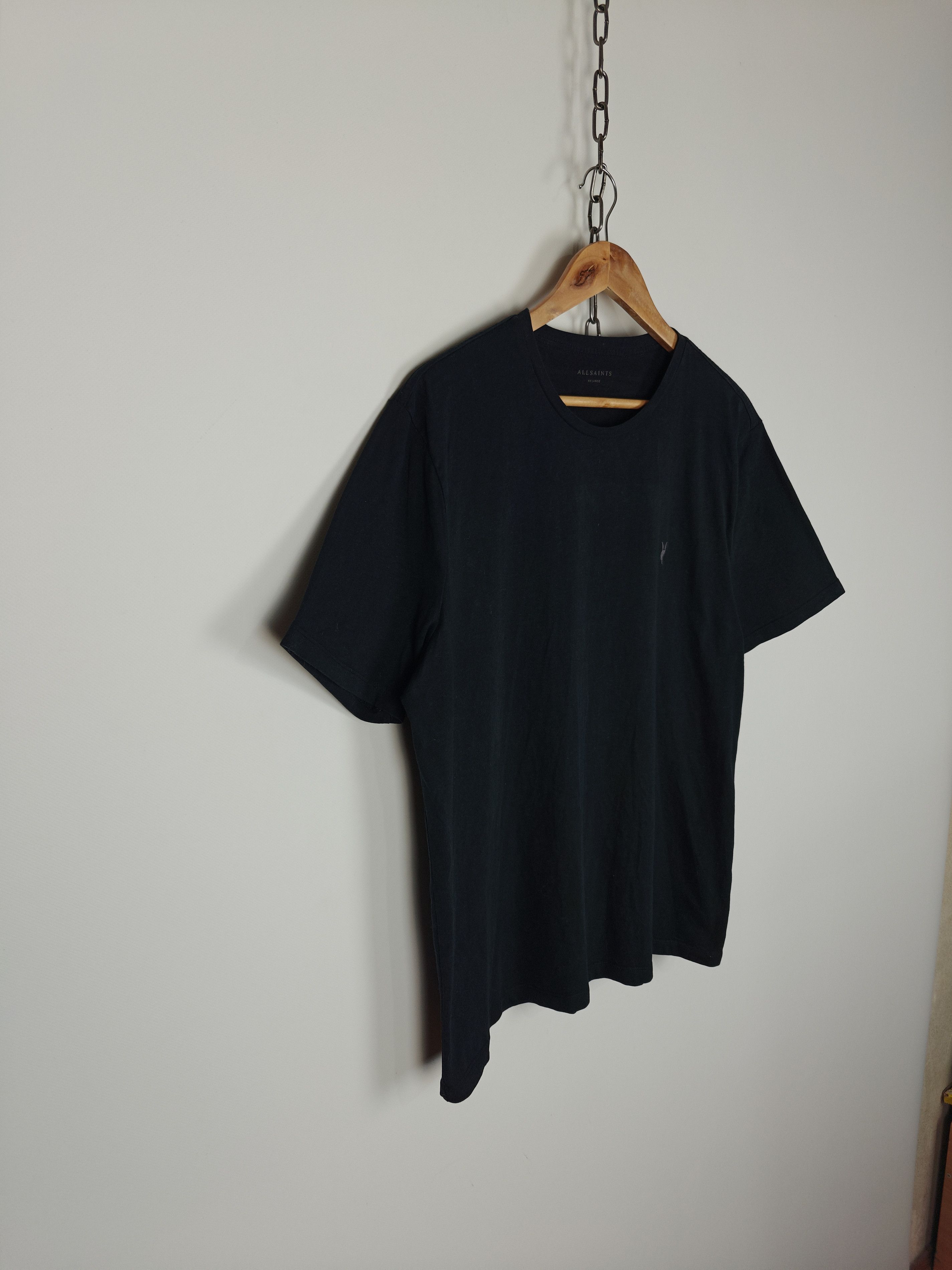 Allsaints Allsaints Basic T-Shirt Brace Tonic Logo Black size XXL Size US XXL / EU 58 / 5 - 5 Thumbnail