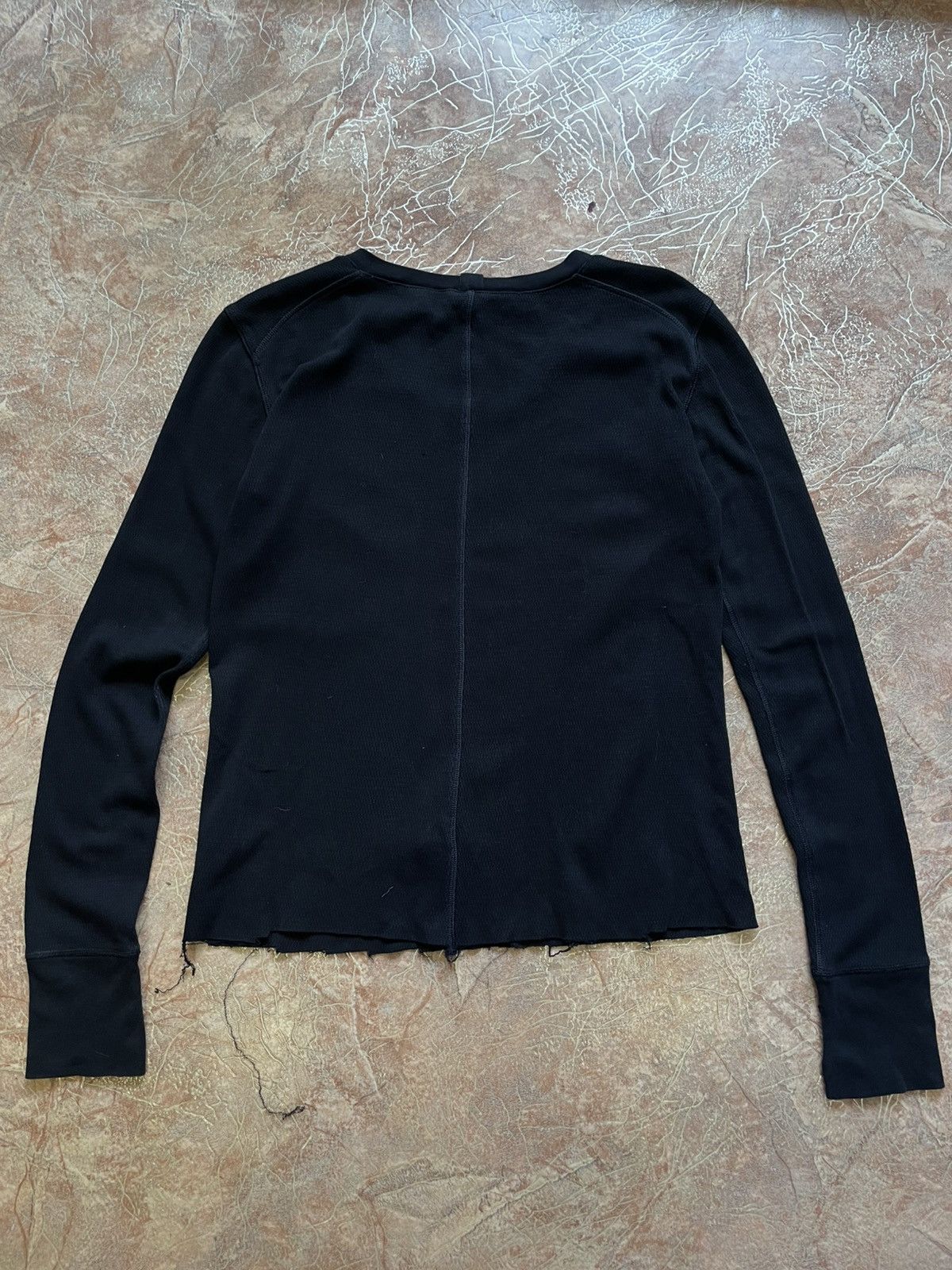 Helmut Lang Helmut Lang Distressed Long Sleeve Size S Size S / US 4 / IT 40 - 2 Thumbnail