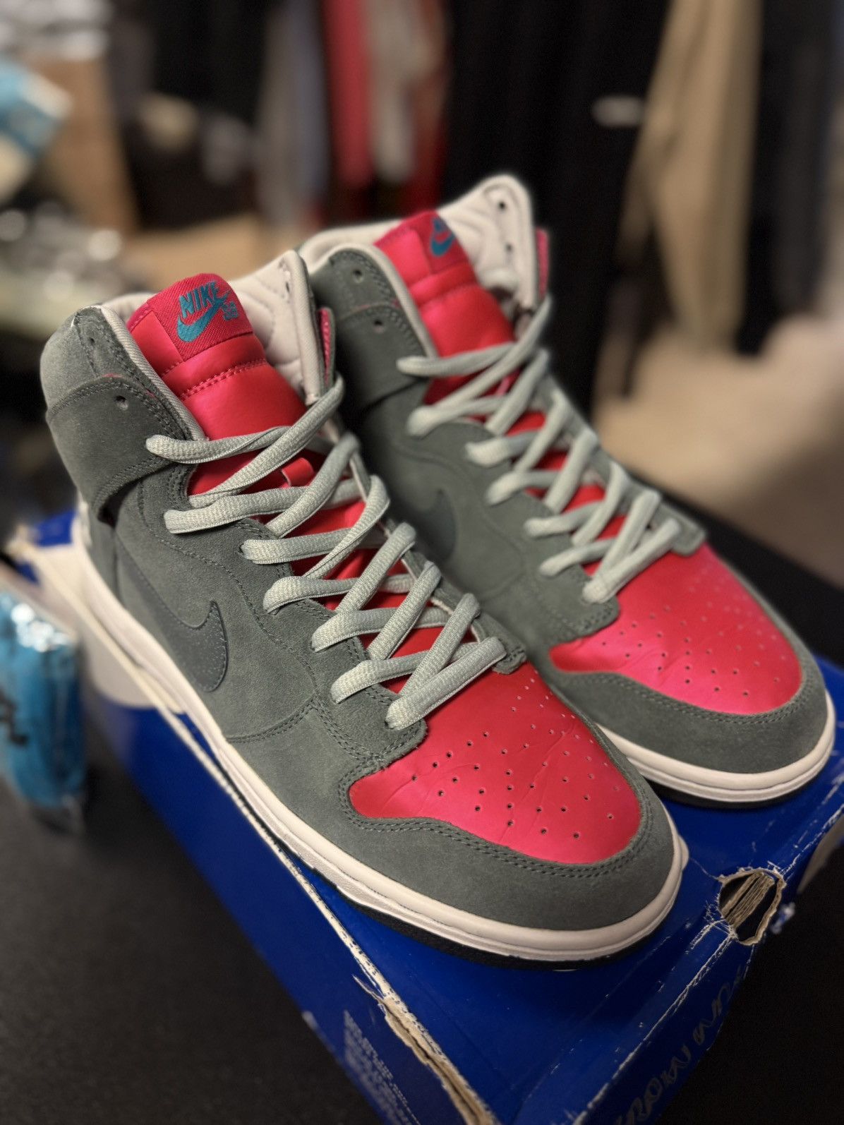 Nike Size 11.5 - Nike Dunk SB High Brain Wreck (313171-007) 2009 Size US 11 / EU 44 - 4 Thumbnail
