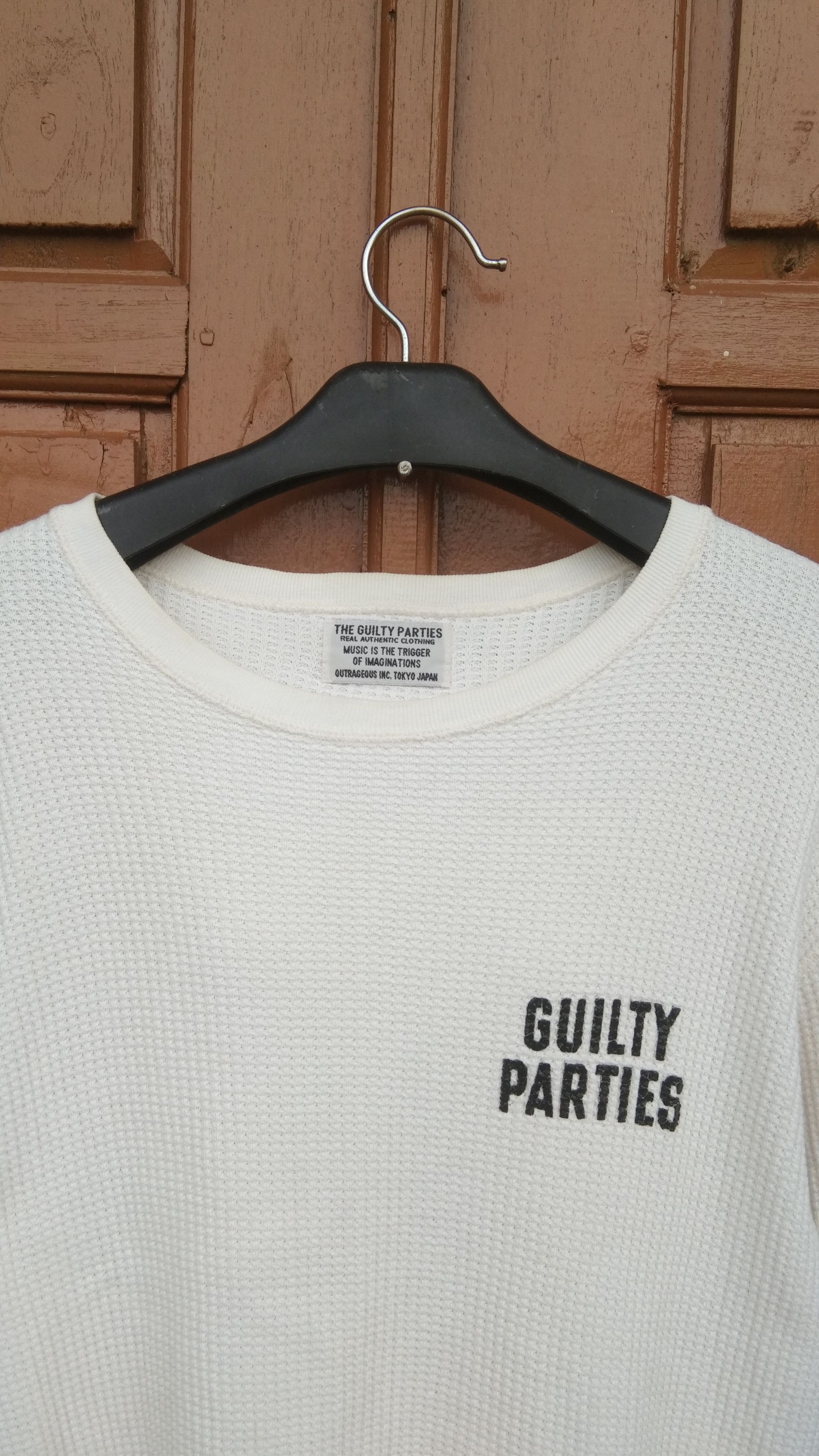 Japanese Brand Gulity parties x wacko maria longsleeve knit sweater Size M / US 6-8 / IT 42-44 - 3 Thumbnail
