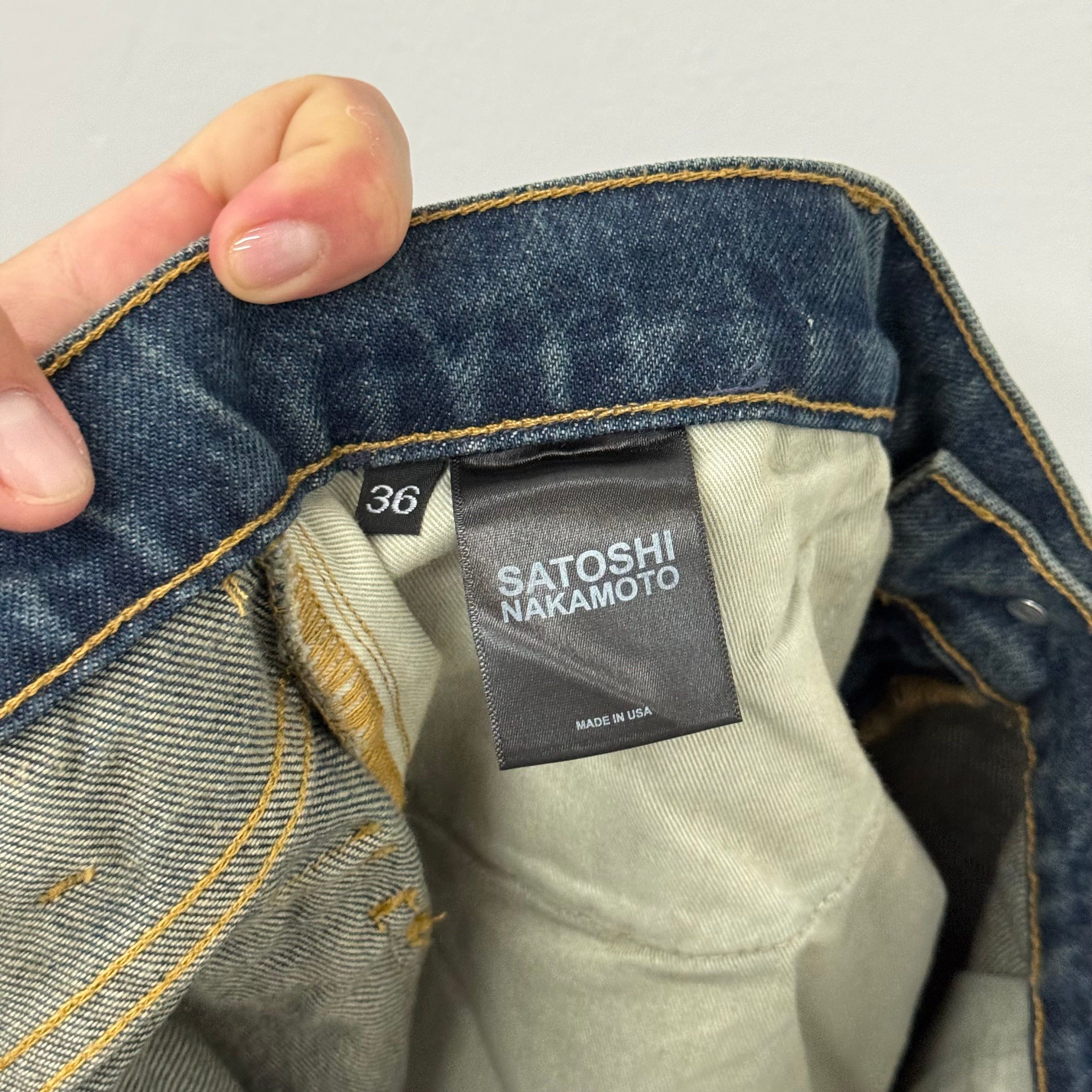 Satoshi Nakamoto Satoshi Nakamoto Enduro Denim Jeans - Size 36 Size US 36 / EU 52 - 7 Thumbnail