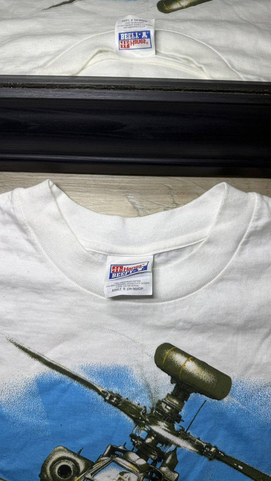 Other Vintage 1995 AH-64D Longbow Apache Helicopter Shirt Size US S / EU 44-46 / 1 - 3 Thumbnail