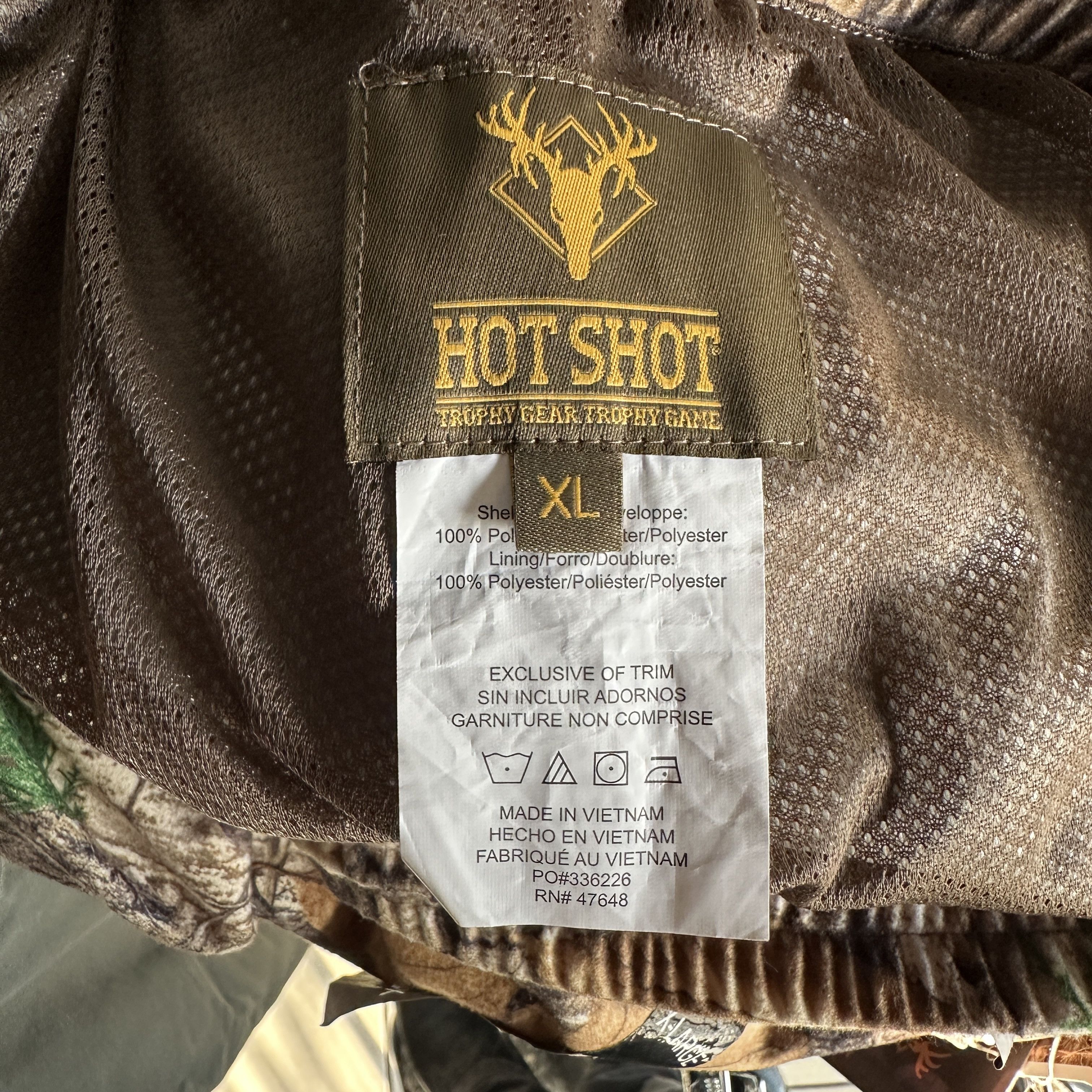 Realtree HOT SHOT Pants Men’s XL Realtree Camo Performance Size US 36 / EU 52 - 10 Thumbnail