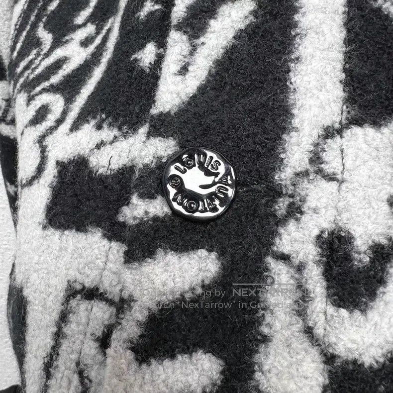 Louis Vuitton Louis Vuitton Caricature printed suede jacket Size US XXL / EU 58 / 5 - 6 Thumbnail