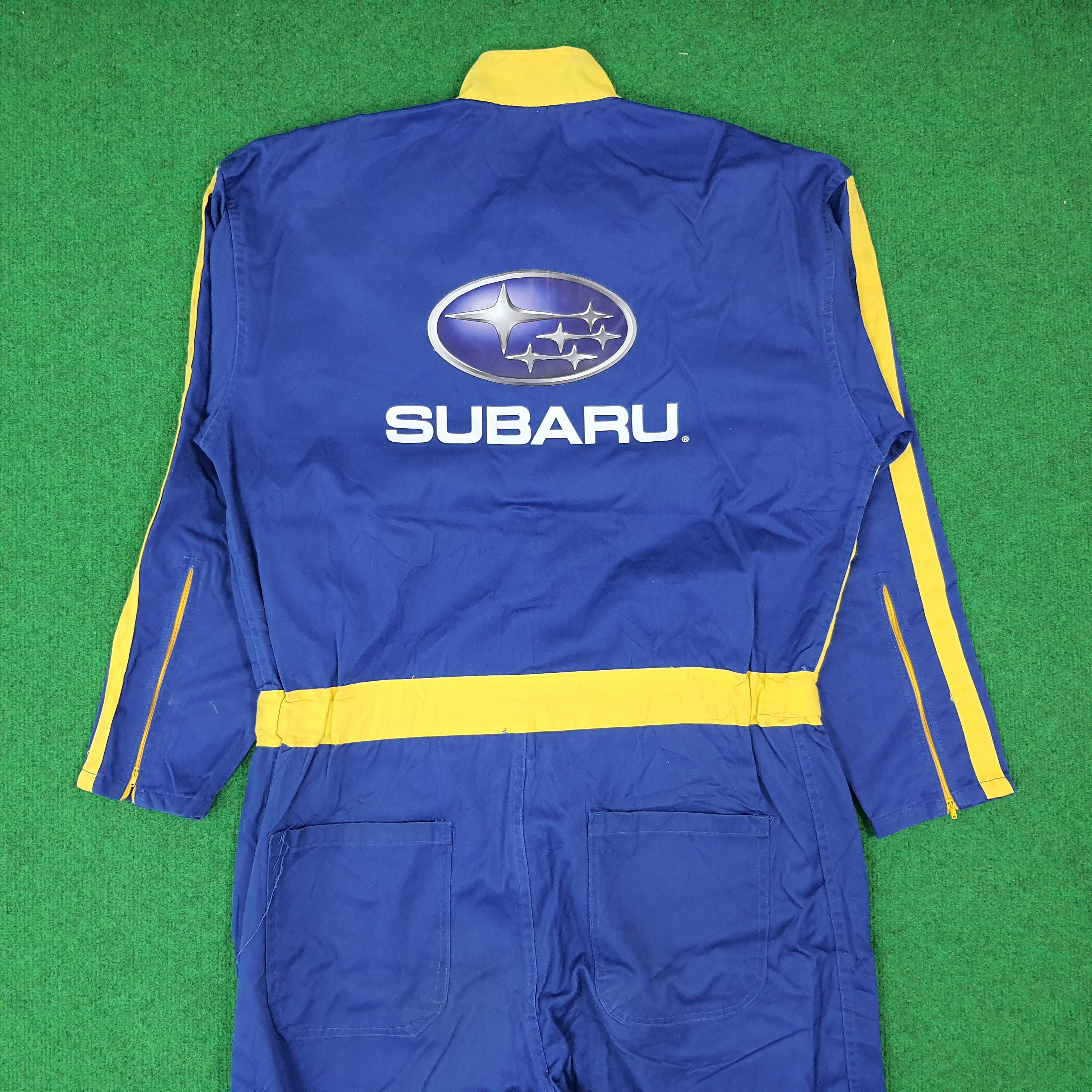 Vintage Subaru Racing Motorsports Coverall C274N6