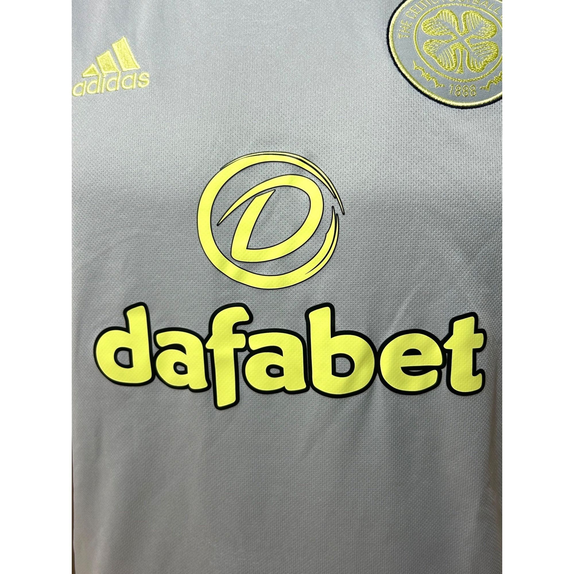 Adidas Adidas Celtic Football Club Men’s Jersey S Grey Yellow Magne Size US S / EU 44-46 / 1 - 5 Thumbnail