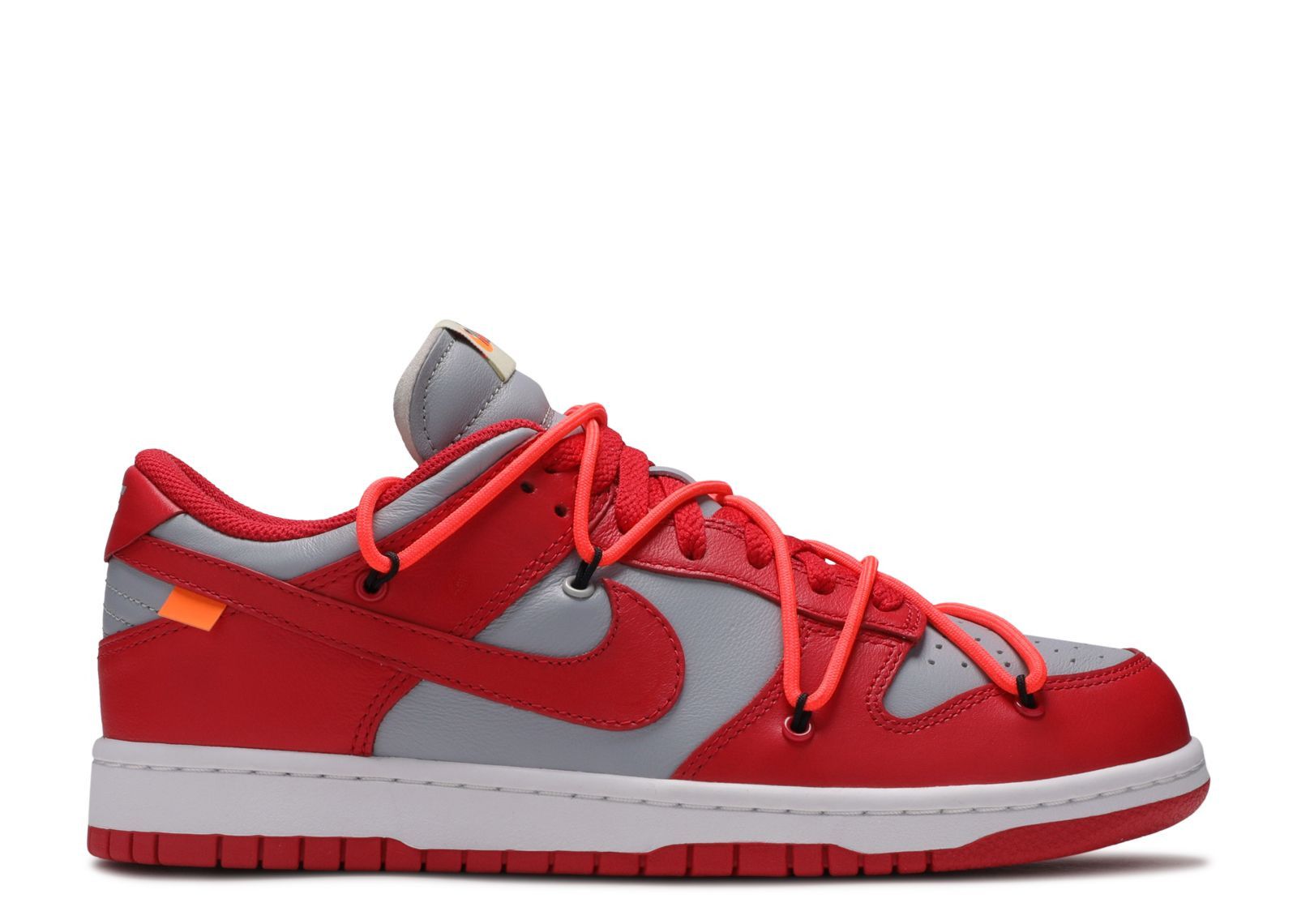 Nike × Off-White Off White Dunk Red/Grey Size US 14 / EU 47 - 7 Thumbnail