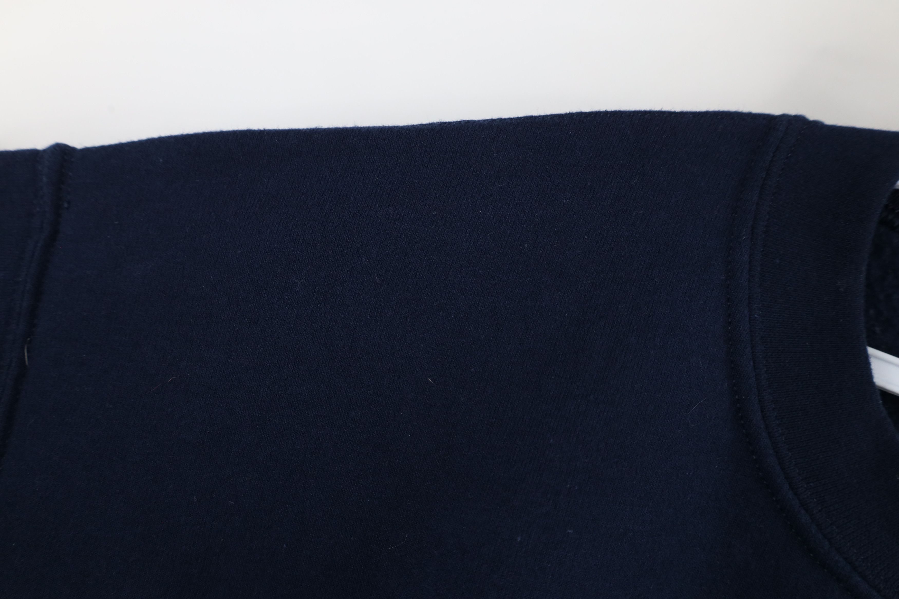 Vintage Vintage 90s Streetwear North Michigan Nature Sweatshirt Blue Size US L / EU 52-54 / 3 - 7 Thumbnail