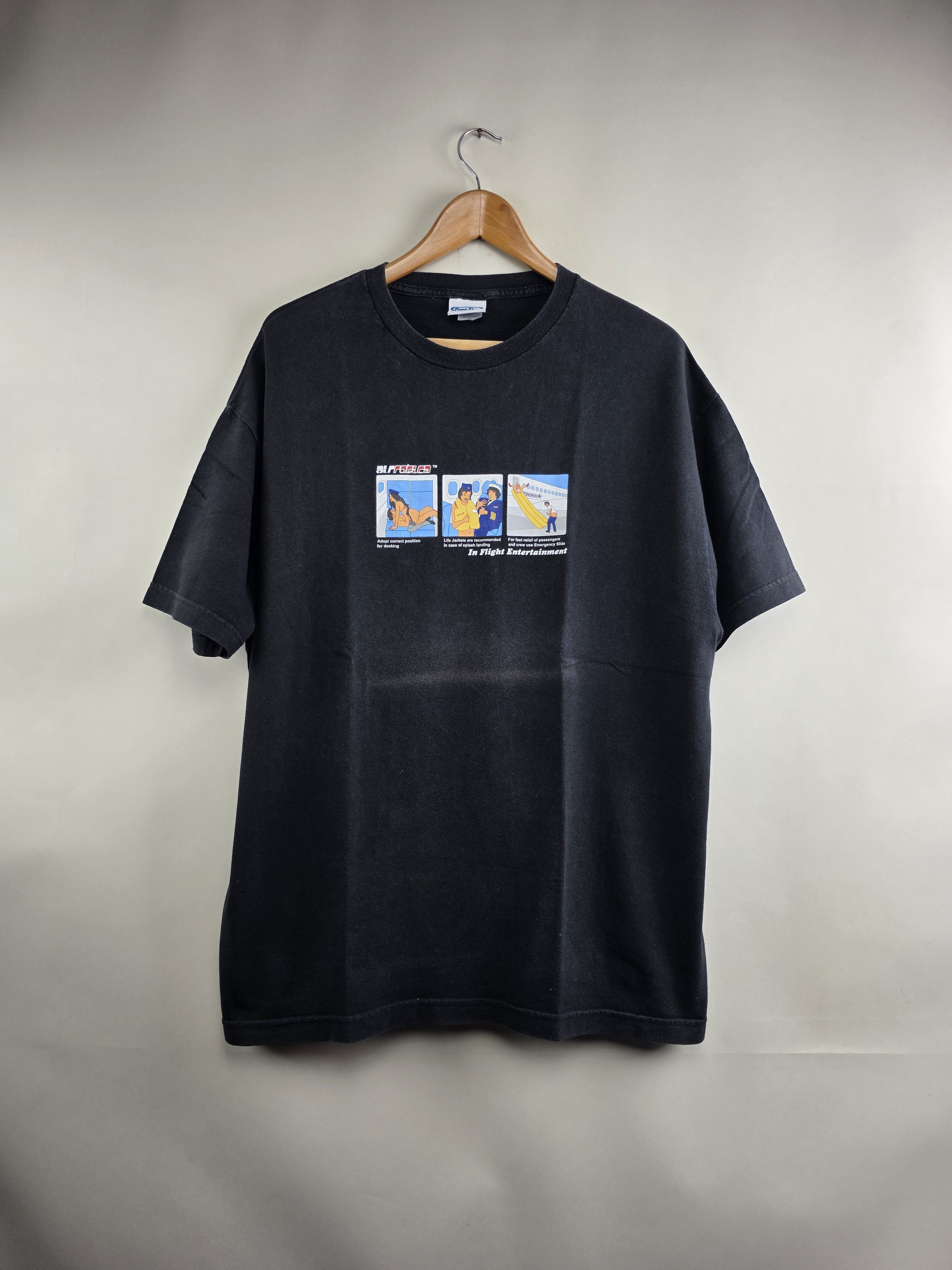 Band Tees × Flip Skateboards × Vintage 90s Pornstar Airotica XL 23" 30" Size US XL / EU 56 / 4 - 1 Thumbnail