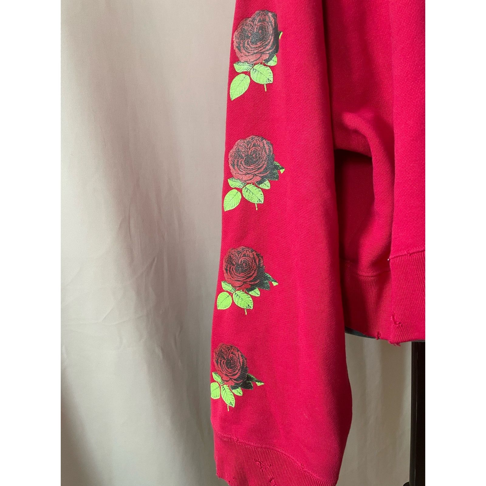Undercover FW17 Undercover Utopie Queen Bee Rose Crop Sweatshirt JP 1 Size S / US 4 / IT 40 - 4 Thumbnail
