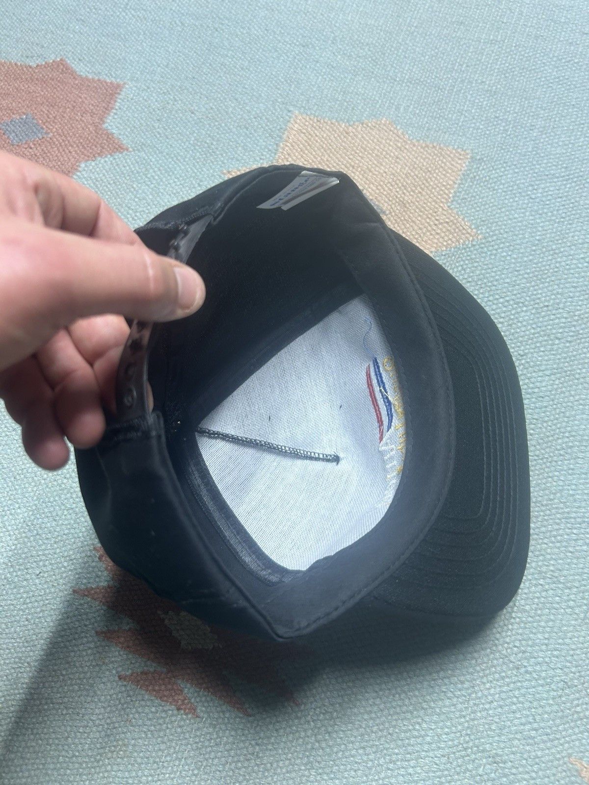Vintage Vintage 80s snapback hat amoco motor oil racing made USA Size ONE SIZE - 6 Thumbnail