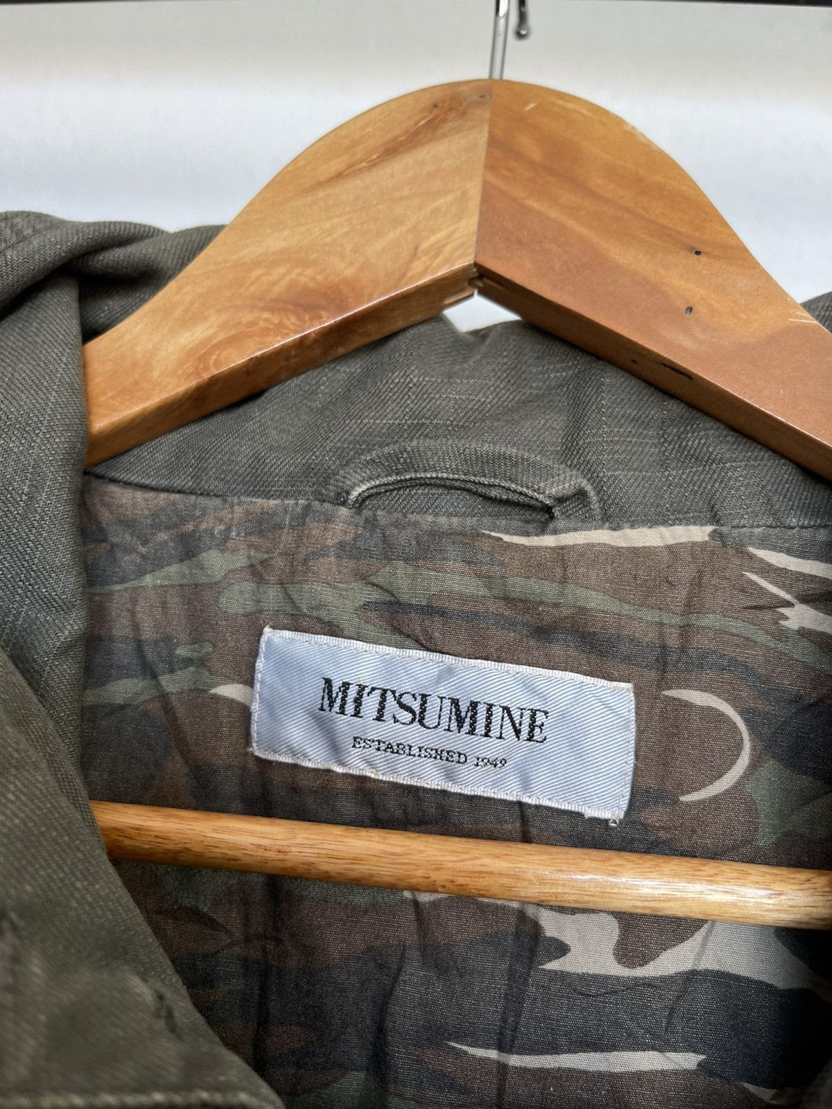 Japanese Brand Mitsumine Military Style Jacket Size US M / EU 48-50 / 2 - 2 Thumbnail