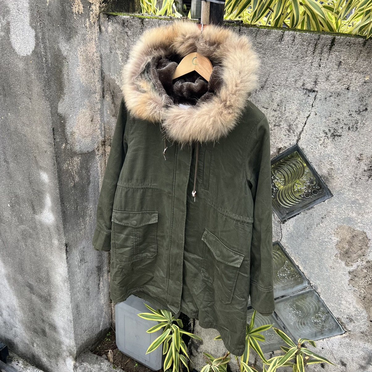 If Six Was Nine “LOWRYS FARM” PUNK PARKA FUR HOOD HEAVY WINTER LINING Size US M / EU 48-50 / 2 - 3 Thumbnail