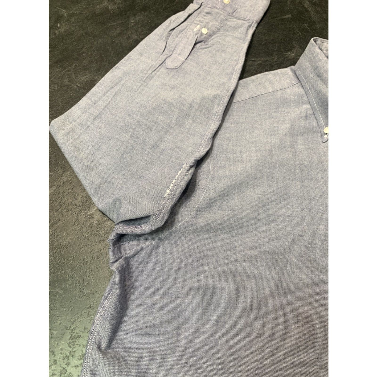 Gant Gant Shirt Men 17-34 Light Blue Purebred Broadcloth Button Up Oxford Size US XL / EU 56 / 4 - 5 Thumbnail