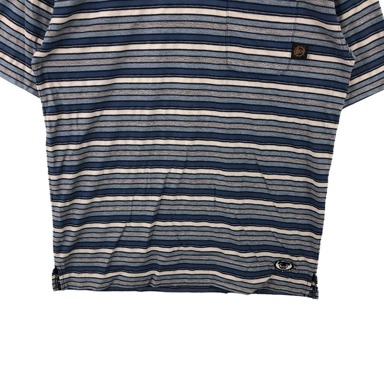 Other Vintage CROSS BREED ROTTWEILER Surf Skate Tee Shirt Striped Size US L / EU 52-54 / 3 - 4 Thumbnail