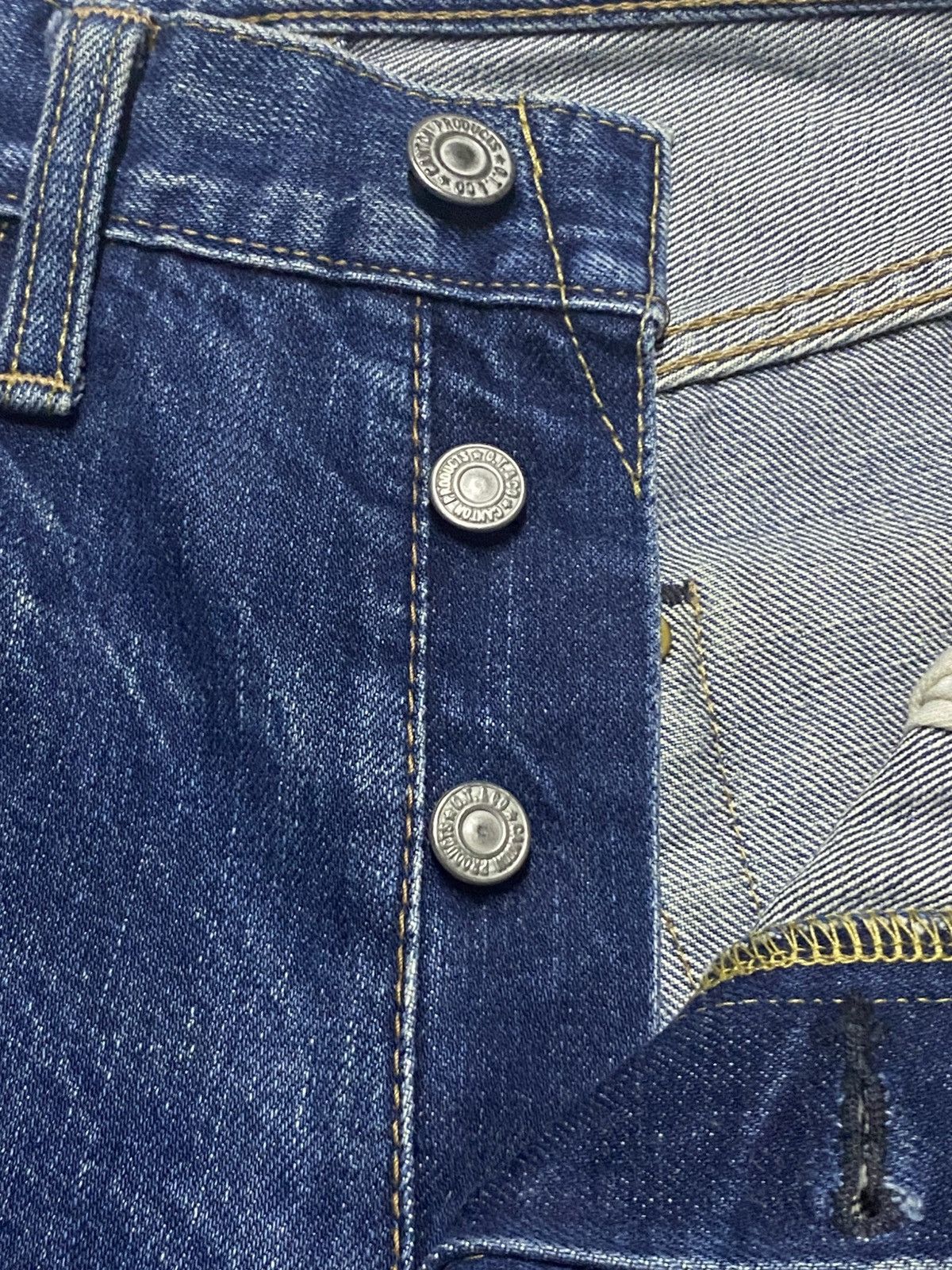Acne Studios Vintage Canton Blue Wash Selvedge Denim Loose Jeans Size US 28 / EU 44 - 9 Thumbnail