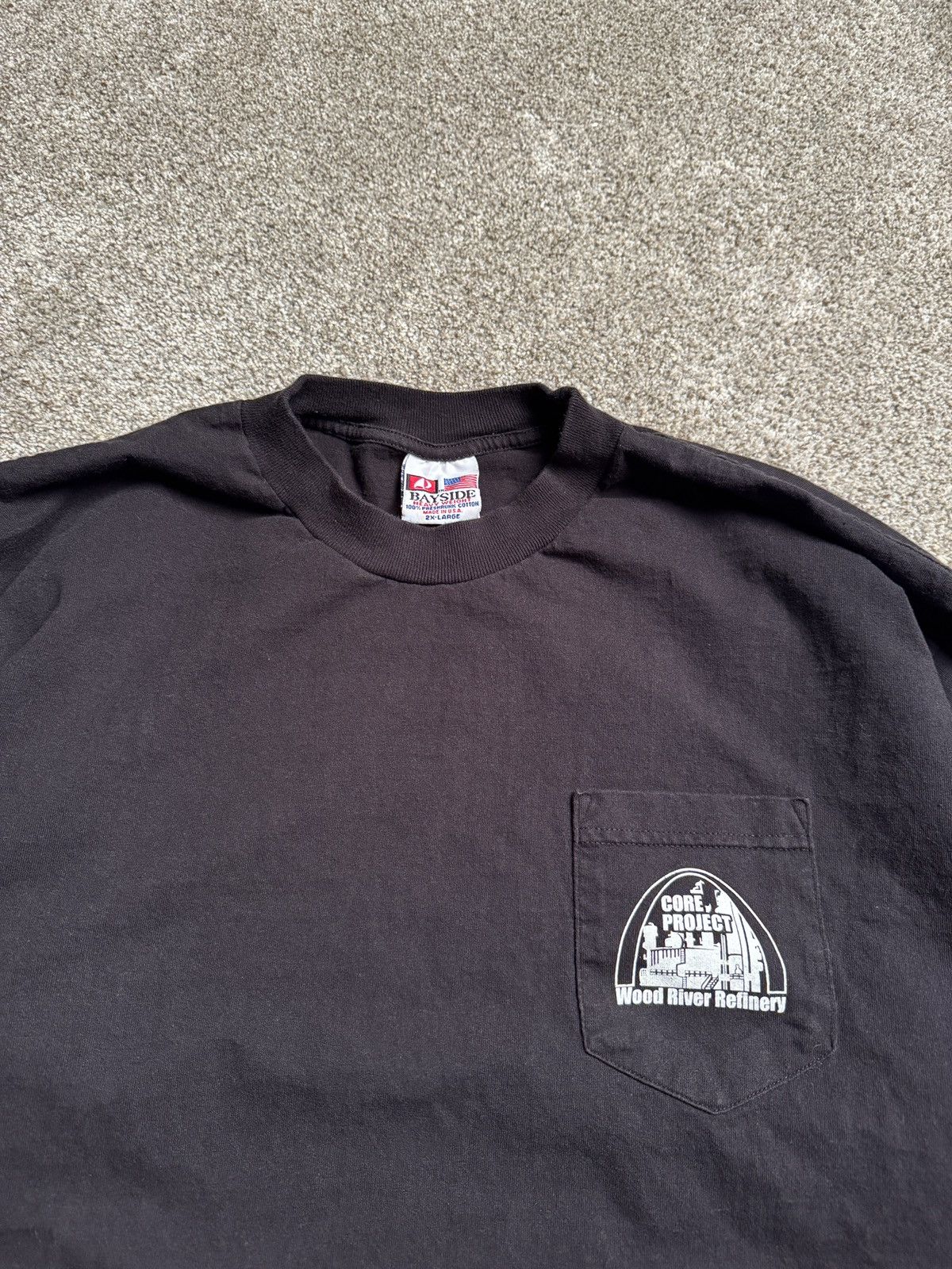 Other VINTAGE BAYSIDE MADE IN USA LONG SLEEVE Size US XXL / EU 58 / 5 - 5 Thumbnail