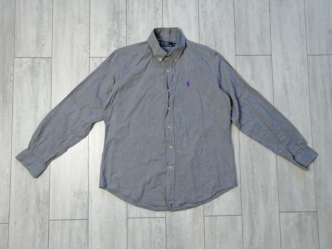 Polo Ralph Lauren × Vintage Gray vintage PRL shirt Size M Size US M / EU 48-50 / 2 - 1 Thumbnail