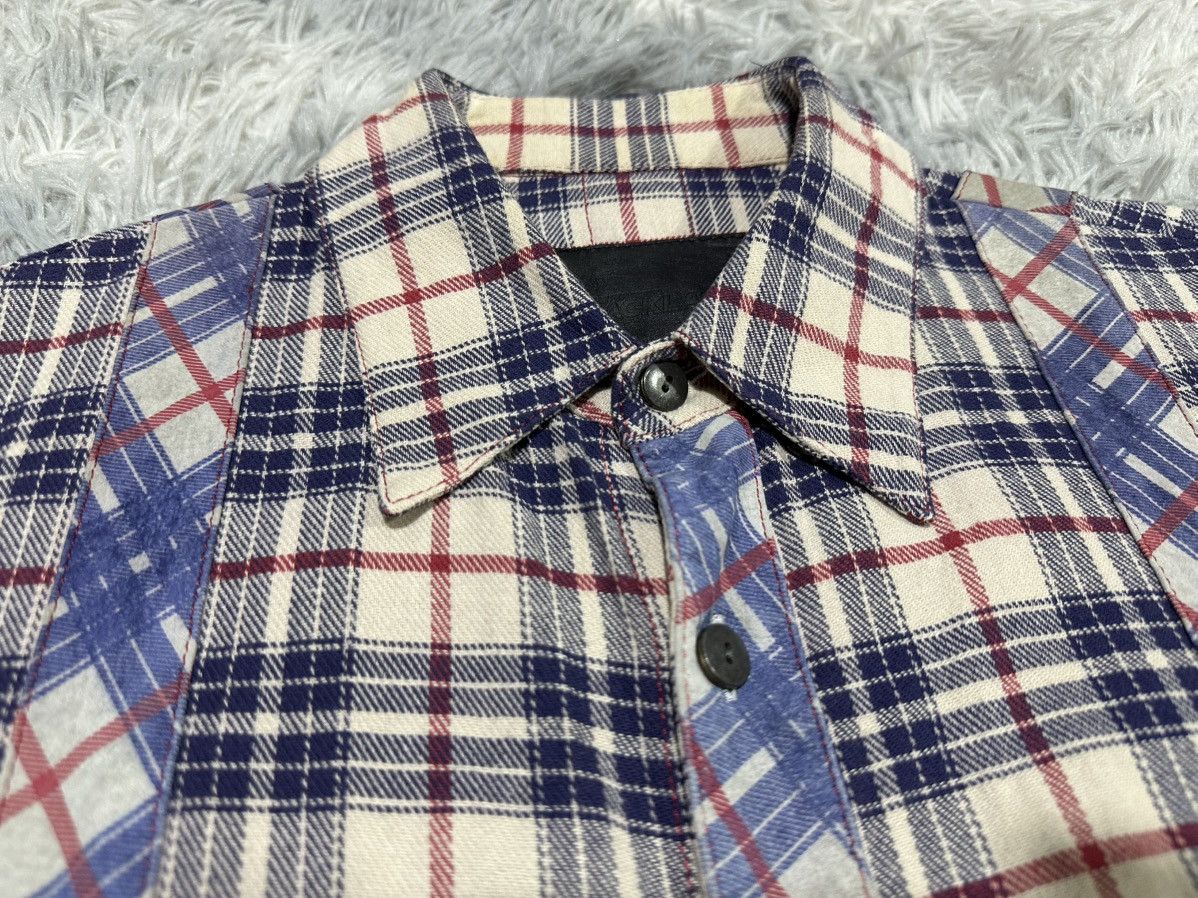 Isamu Katayama Backlash 🔥Y2K Archived Isamu Katayama Backlash Flannel Shirt Ss Size US M / EU 48-50 / 2 - 6 Thumbnail