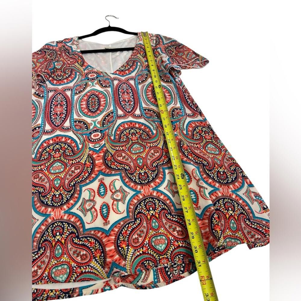 Designer Show Me Your MuMu l Kylie Paisley Mini Shift Dress XS Size XS / US 0-2 / IT 36-38 - 7 Thumbnail