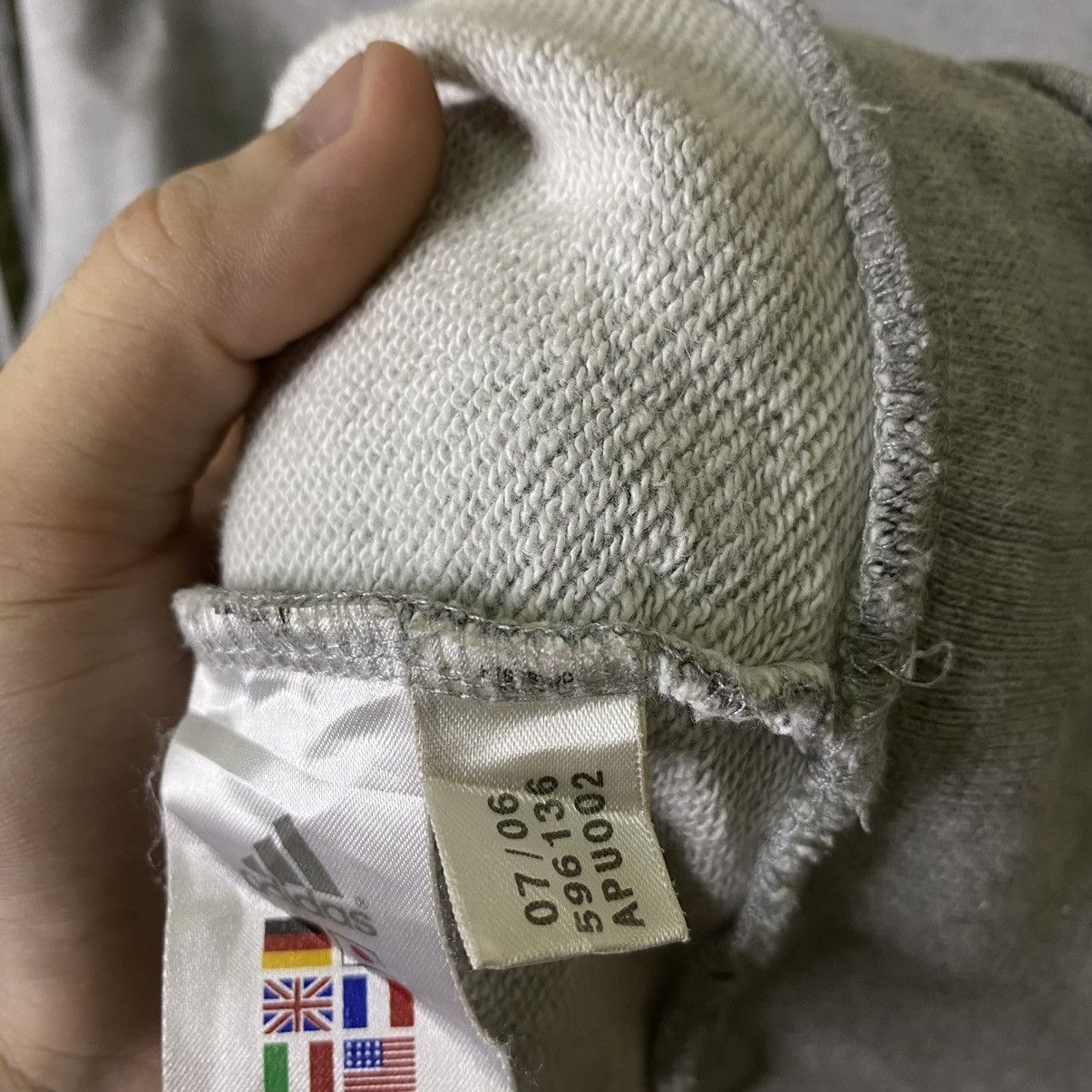 Adidas × Vintage Vintage 2006 Adidas Spell Out Sweatshirt Size US M / EU 48-50 / 2 - 6 Thumbnail