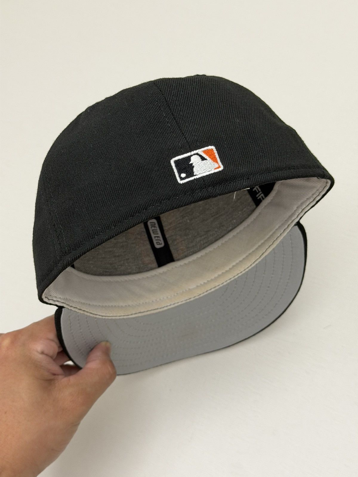New Era Vintage 90s SF Giants New Era Fitted Hat Size 7 Wool USAMade Size ONE SIZE - 3 Thumbnail