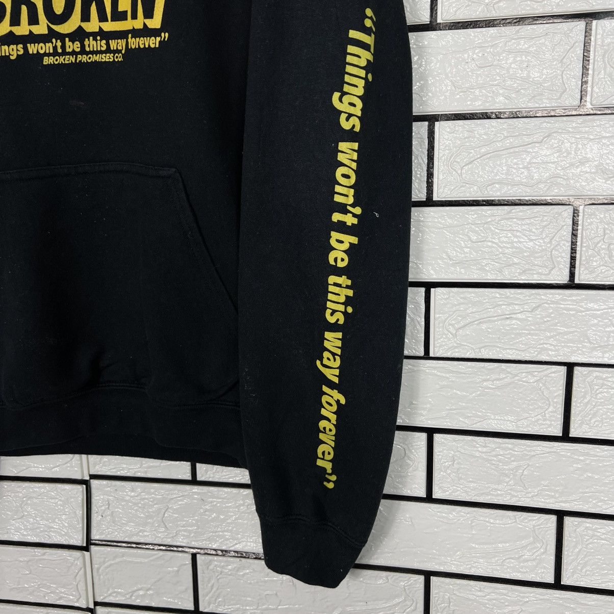 Broken Promises Co. BROKEN PROMISES Rose Big Logo Pullover Hoodies #4188-C191 Size US M / EU 48-50 / 2 - 12 Thumbnail