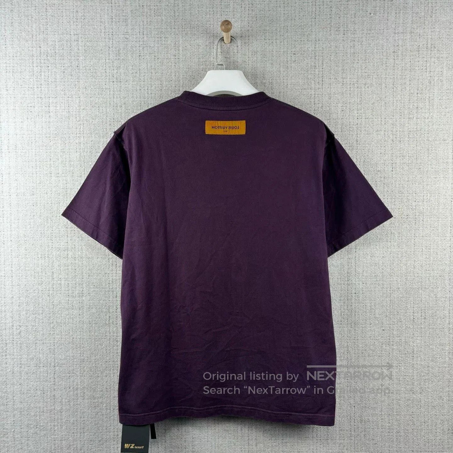 Louis Vuitton Louis Vuitton Solid Embossed Logo Short Sleeve. Size US L / EU 52-54 / 3 - 2 Thumbnail