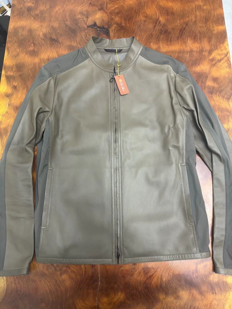 Loro Piana Loro Piana Leather Jacket L Size Size US L / EU 52-54 / 3 - 1 Thumbnail